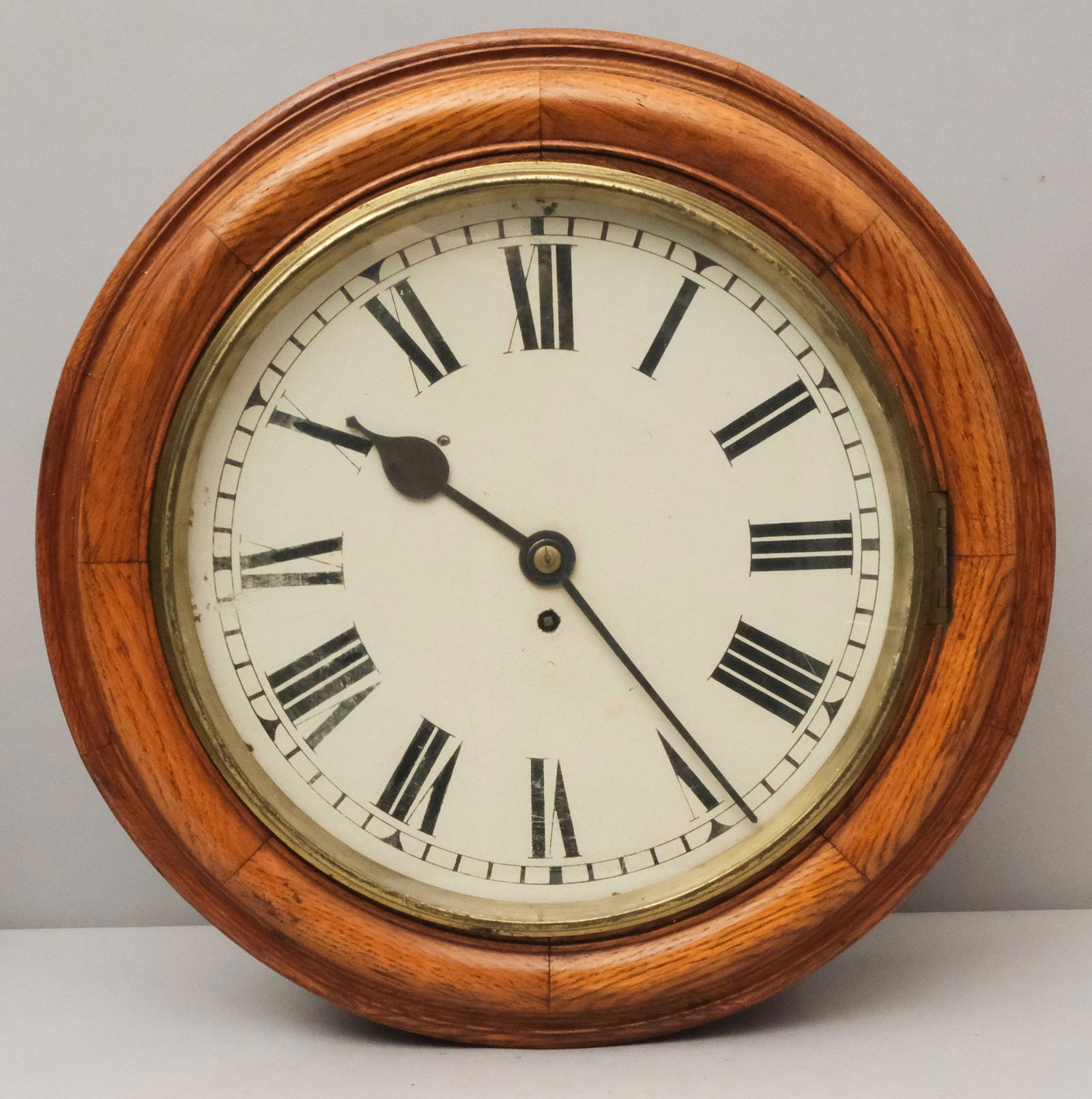 Oak Case Fusee Movement Wall Clock (1 of 12)