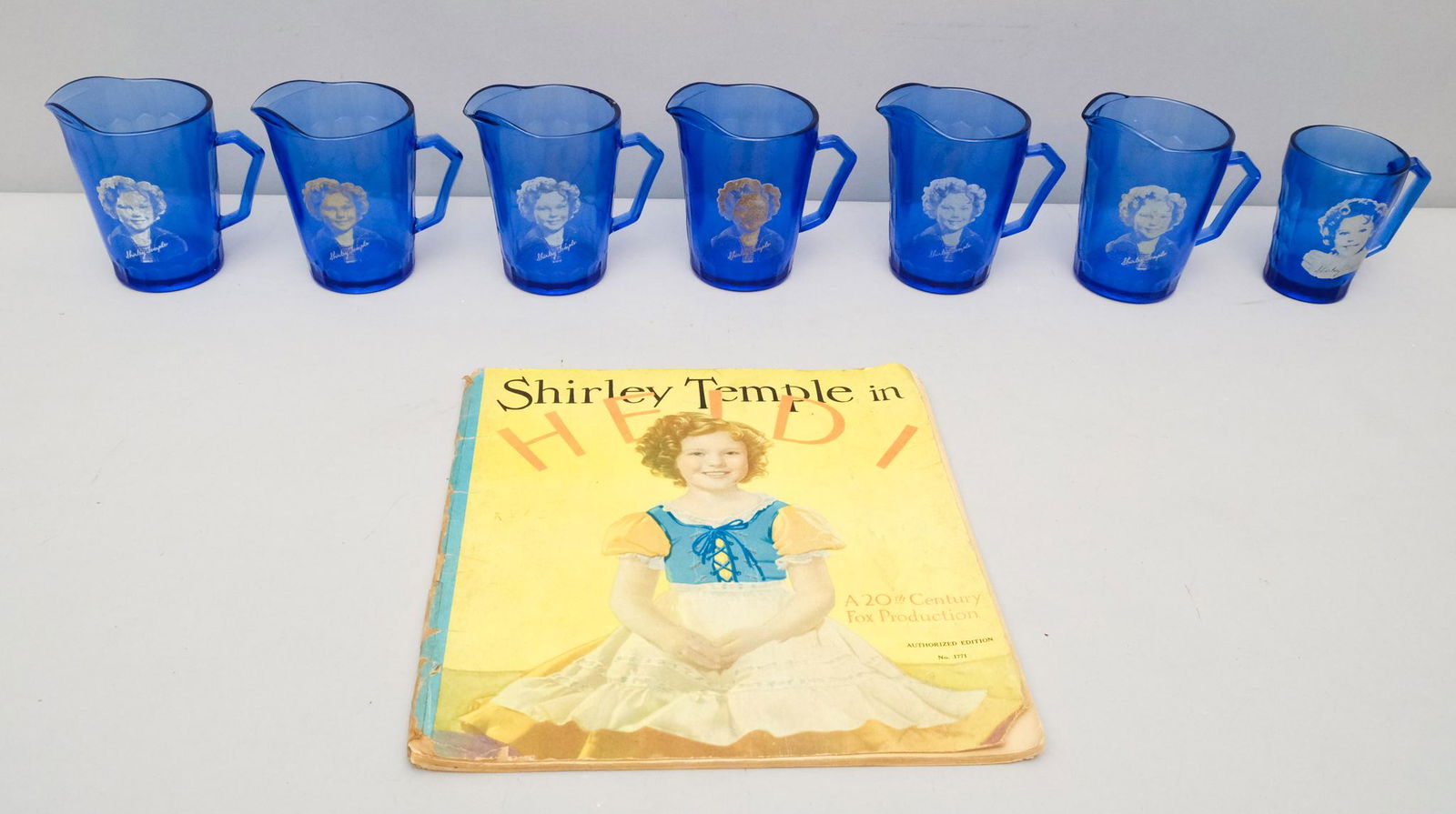 Shirley Temple Glasses Lot (1 of 11)