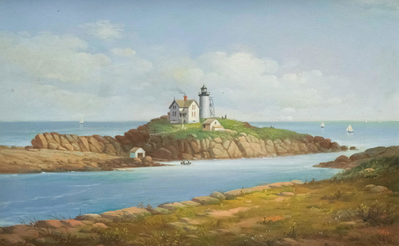 American School, Lighthouse Scene (1 of 6)