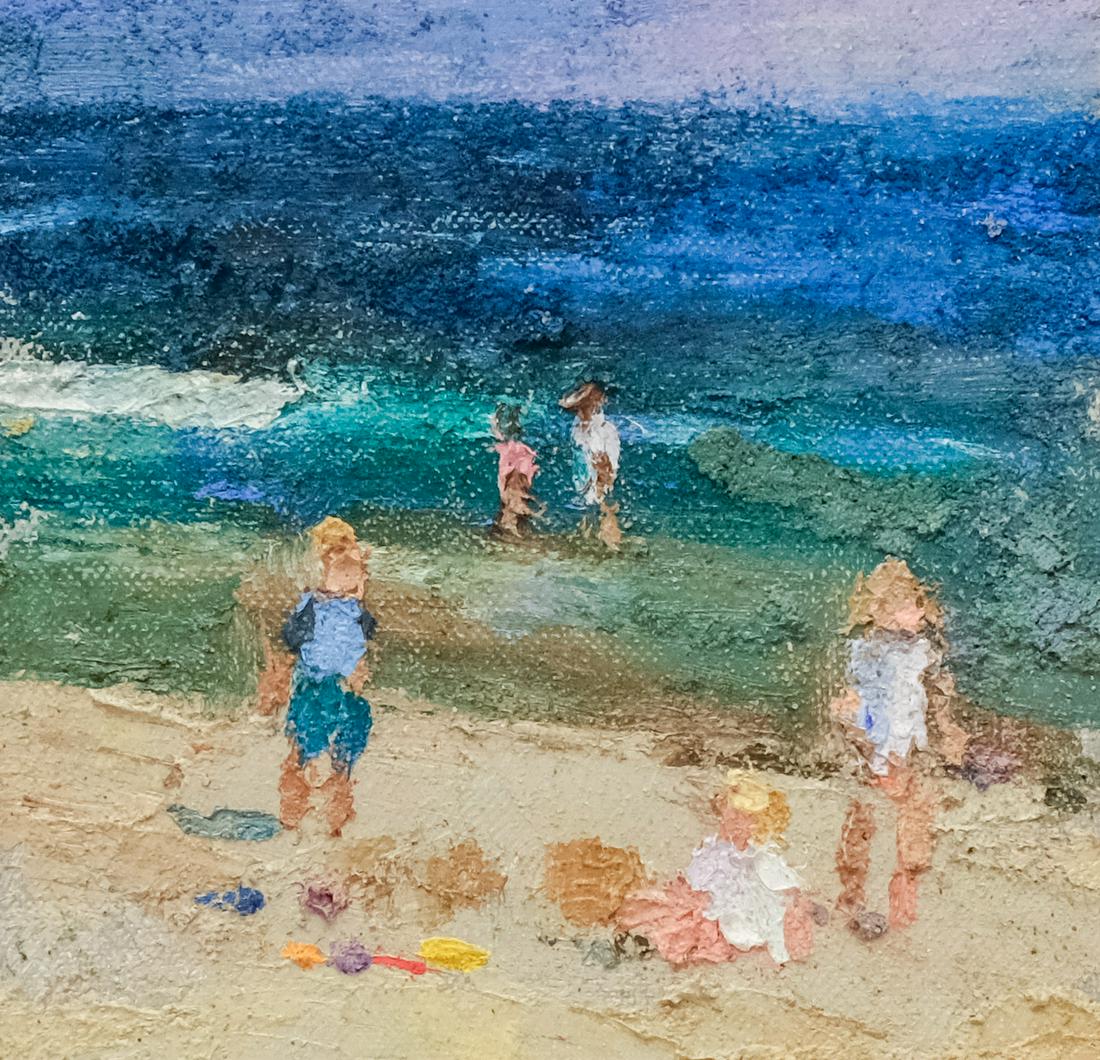 Larry Horowitz, "Playing at the Beach" (1 of 7)