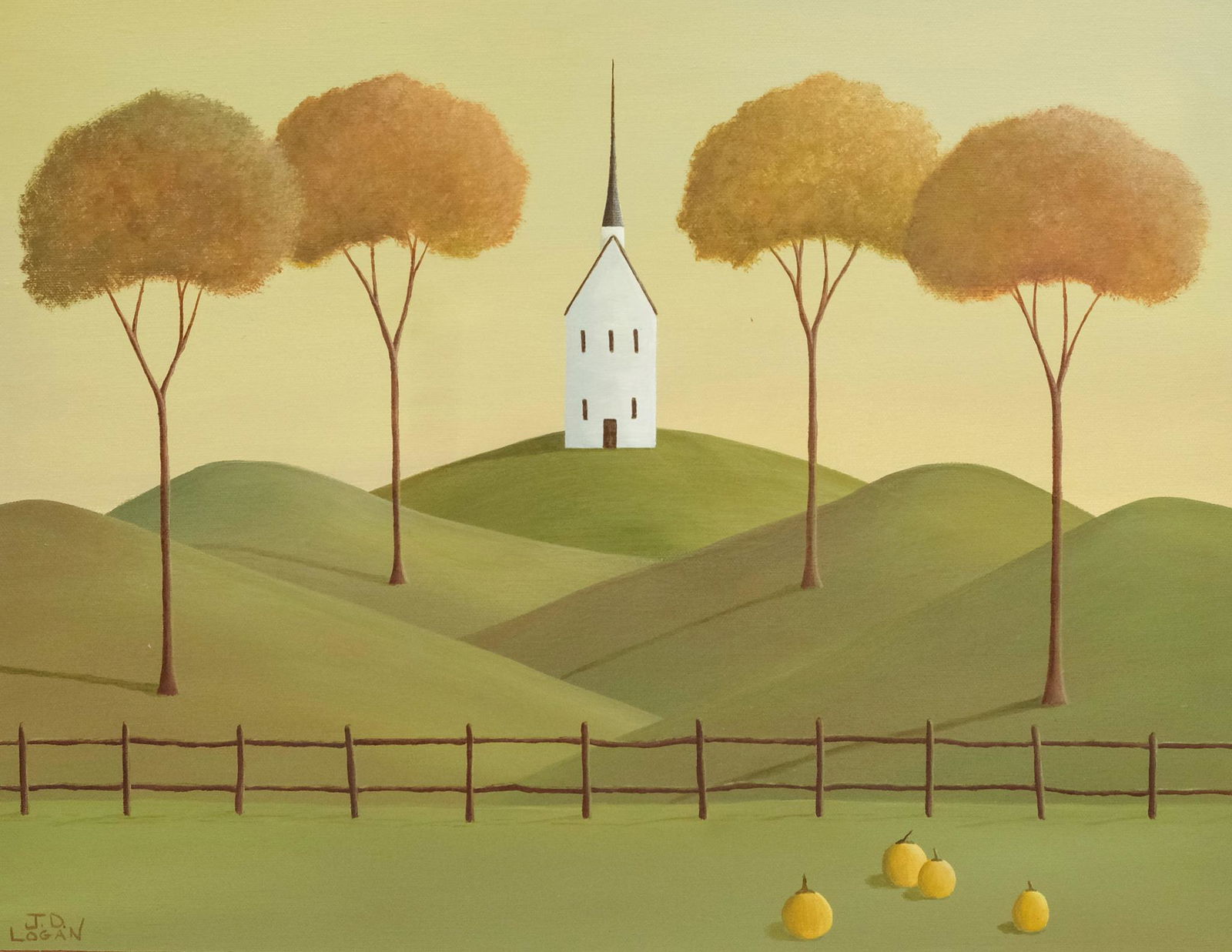 J. D. Logan, "Autumn Church" (1 of 6)