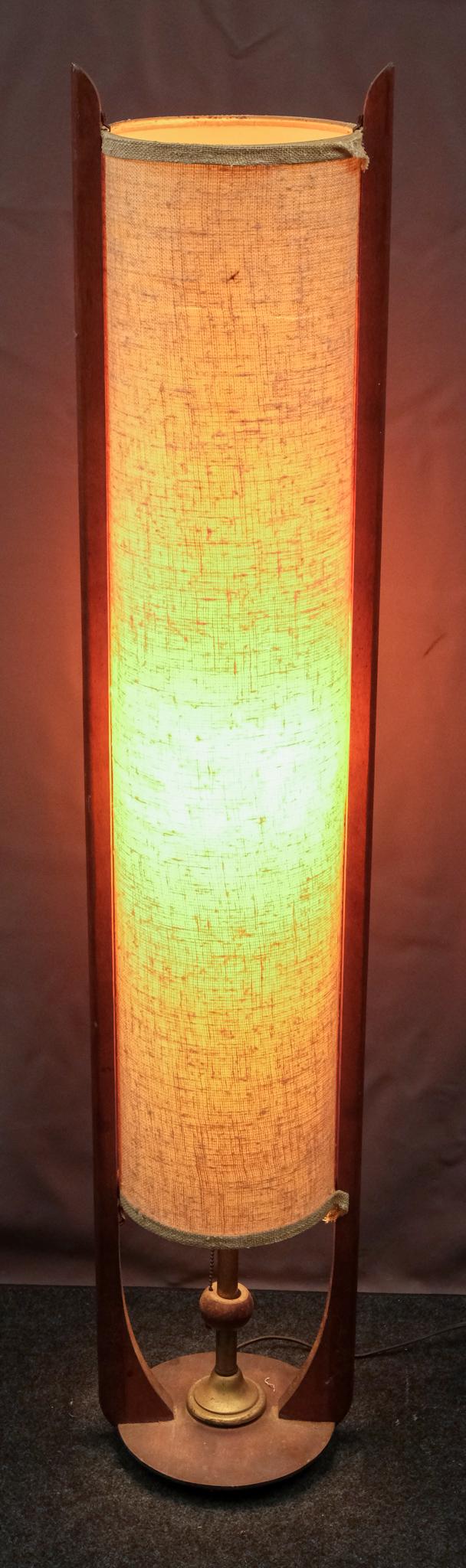 Mid-Century Modern Teak Standing Lamp (1 of 10)