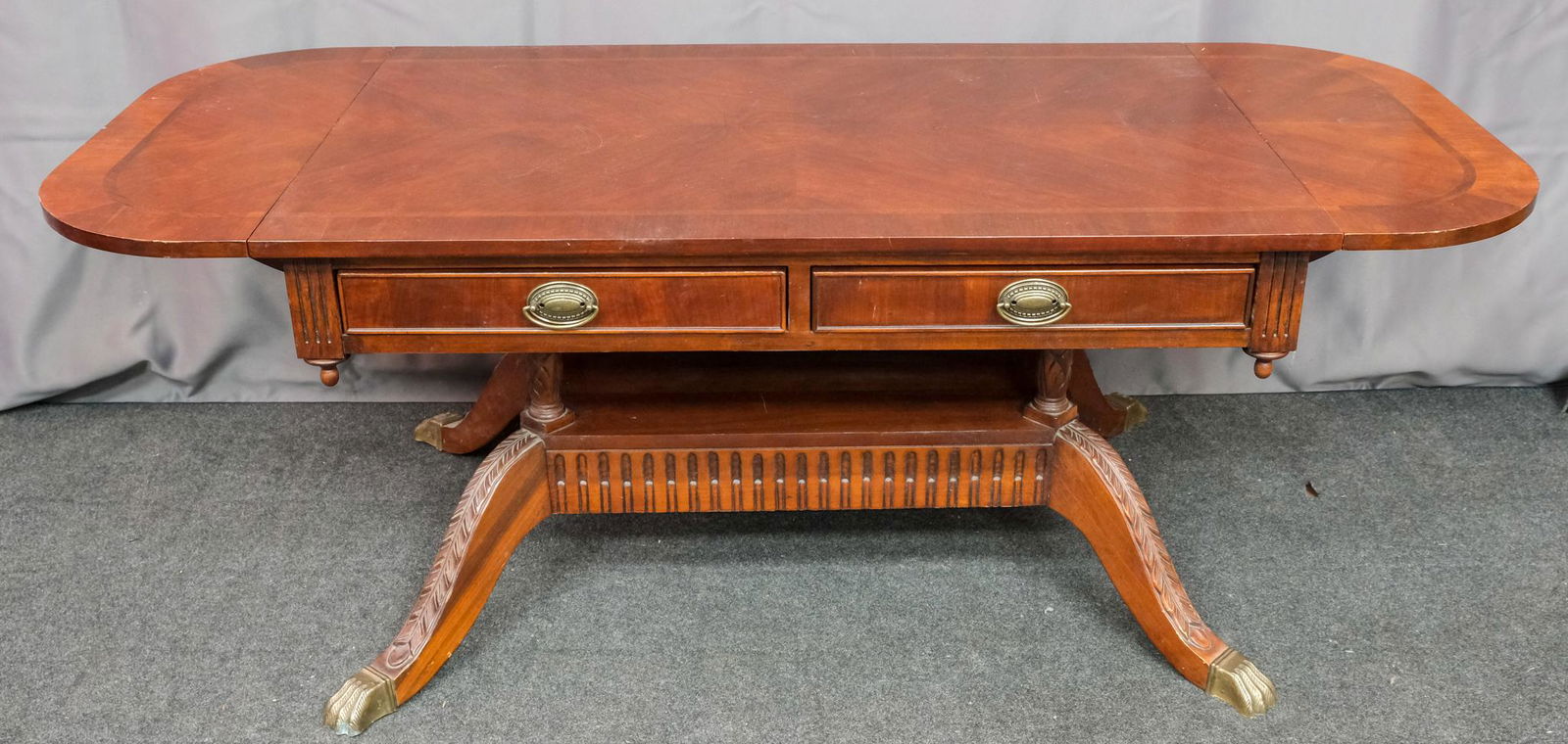 Federal Style Mahogany Coffee Table (1 of 9)