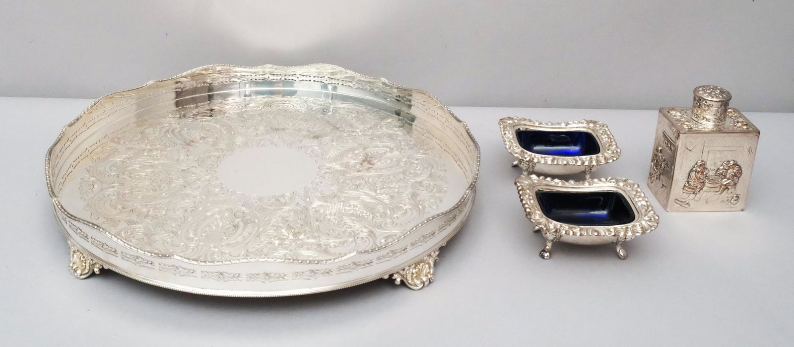 Group of Fine Plate Silver (1 of 18)