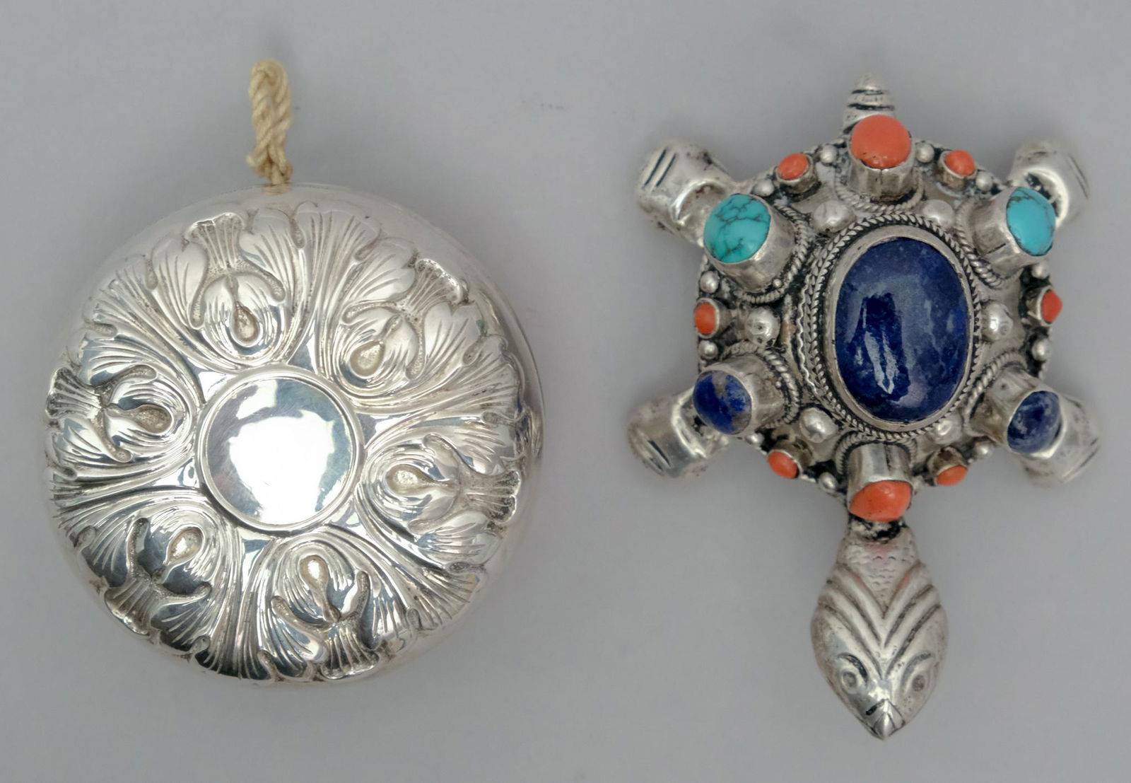 Gorham Sterling Yoyo & Native American Turtle Box (1 of 10)