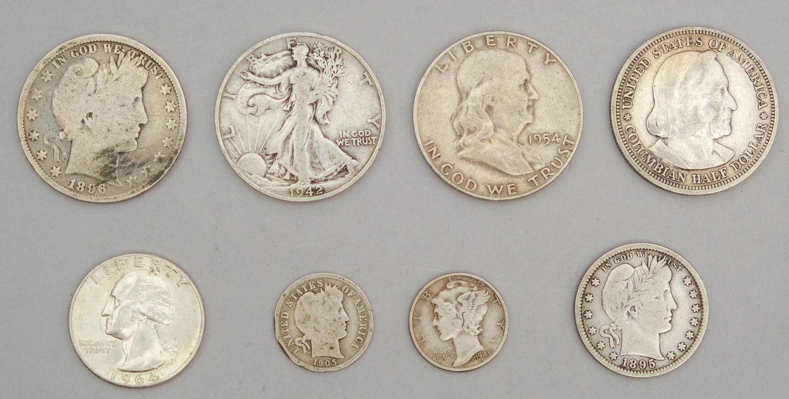 Group of Antique American Silver Coins (1 of 6)