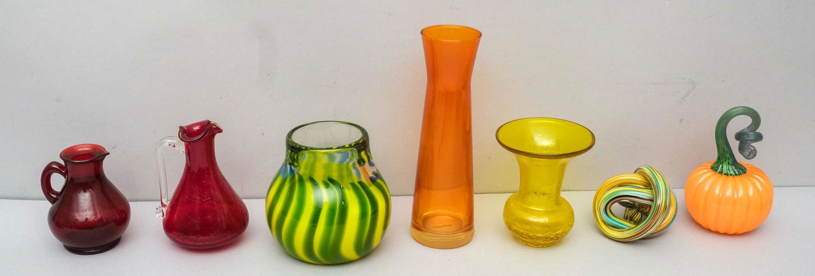 Lot of Studio Art Glass (1 of 7)