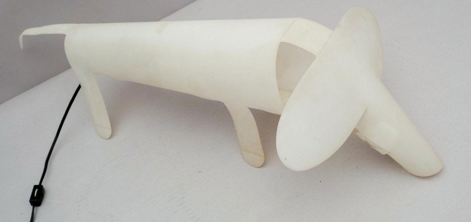 Form Farm Inc. Plastic "Hot Dog" Dachshund Lamp (1 of 9)