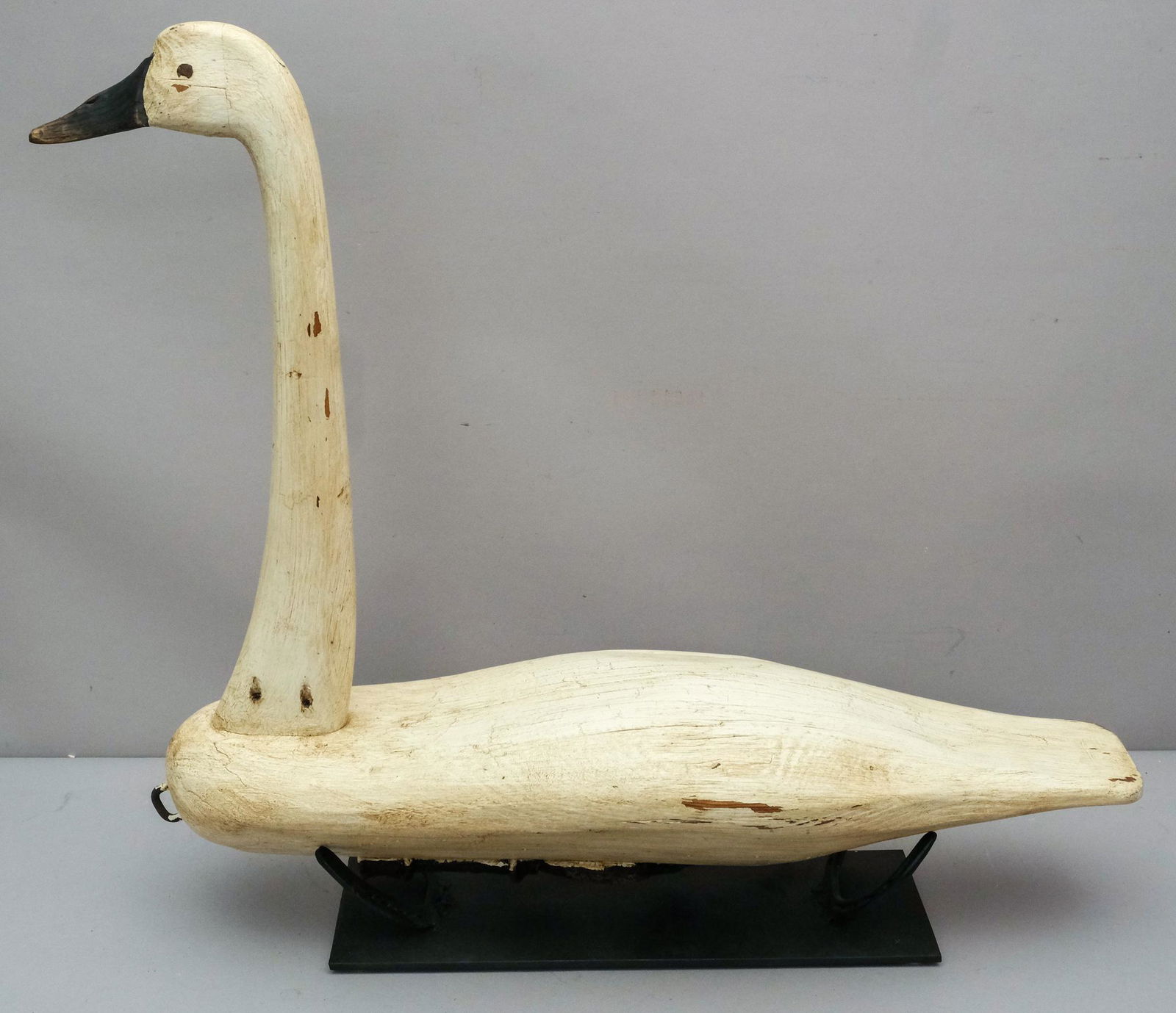 Handmade Folk Art Goose with Stand (1 of 7)