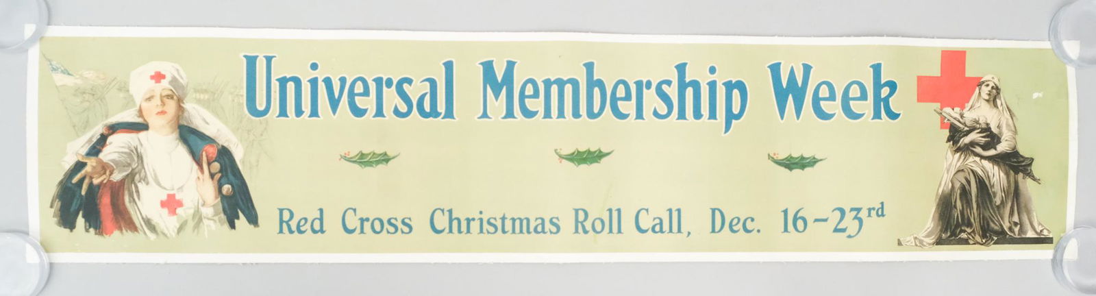 WWI Red Cross Universal Membership Week Poster (1 of 4)