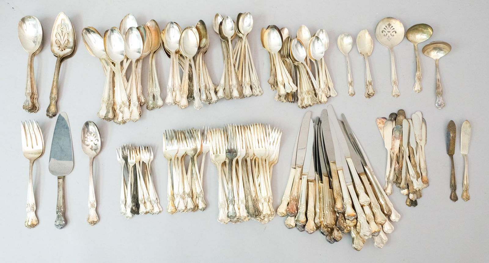 Giant Set Mixed Silverplate (1 of 4)