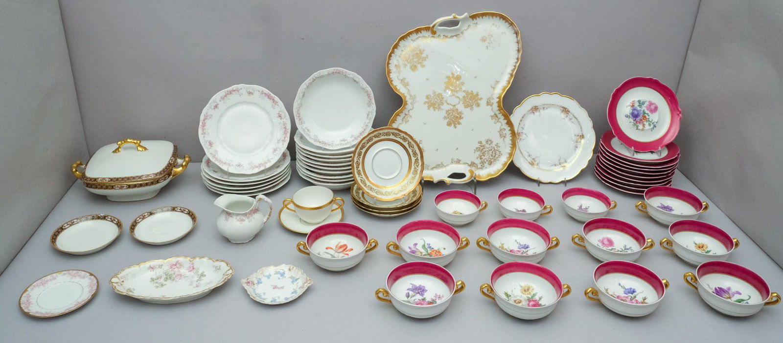 Large Lot of Limoges Porcelain (1 of 20)