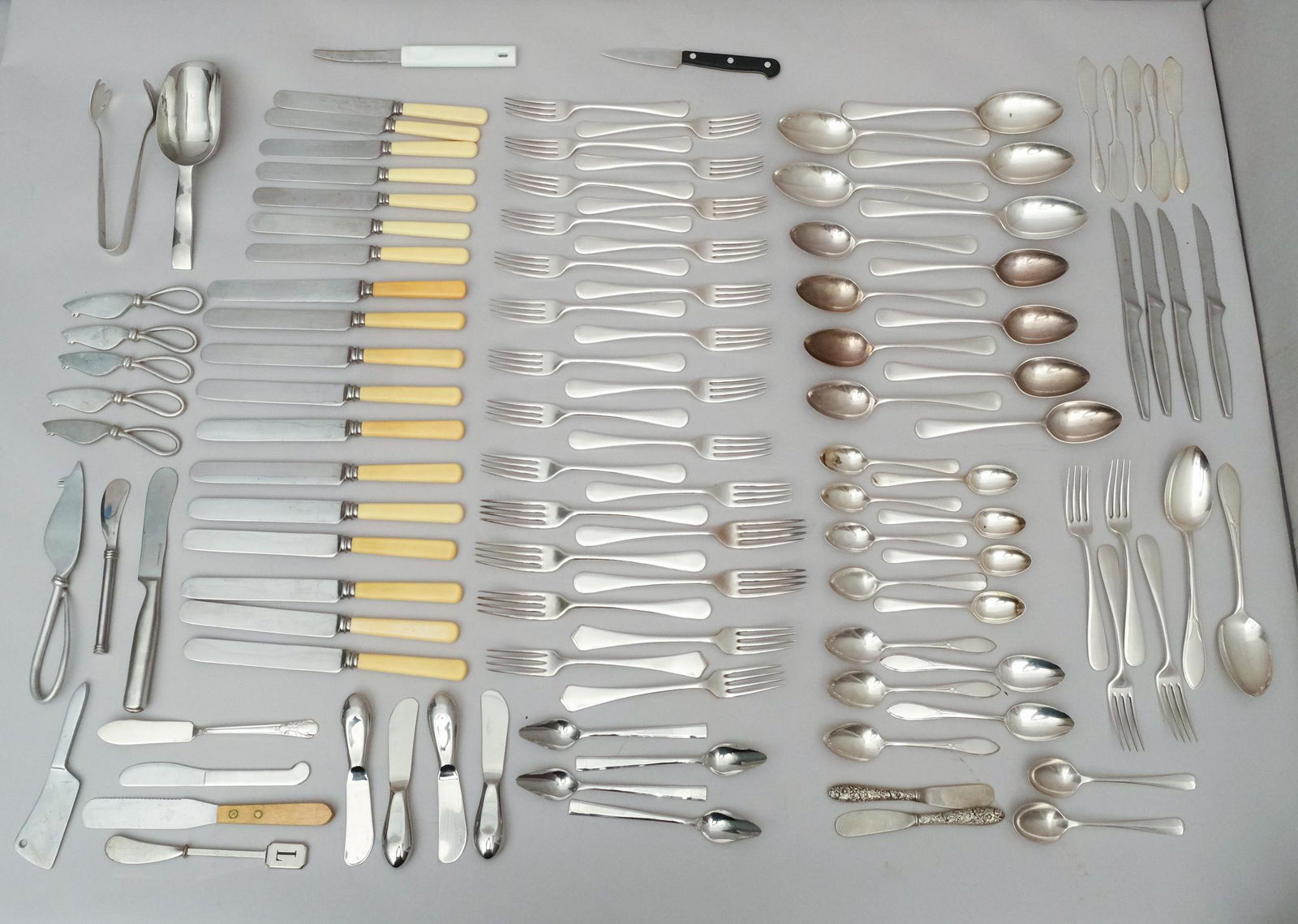 Lot of Silverplate & Stainless Flatware (1 of 3)