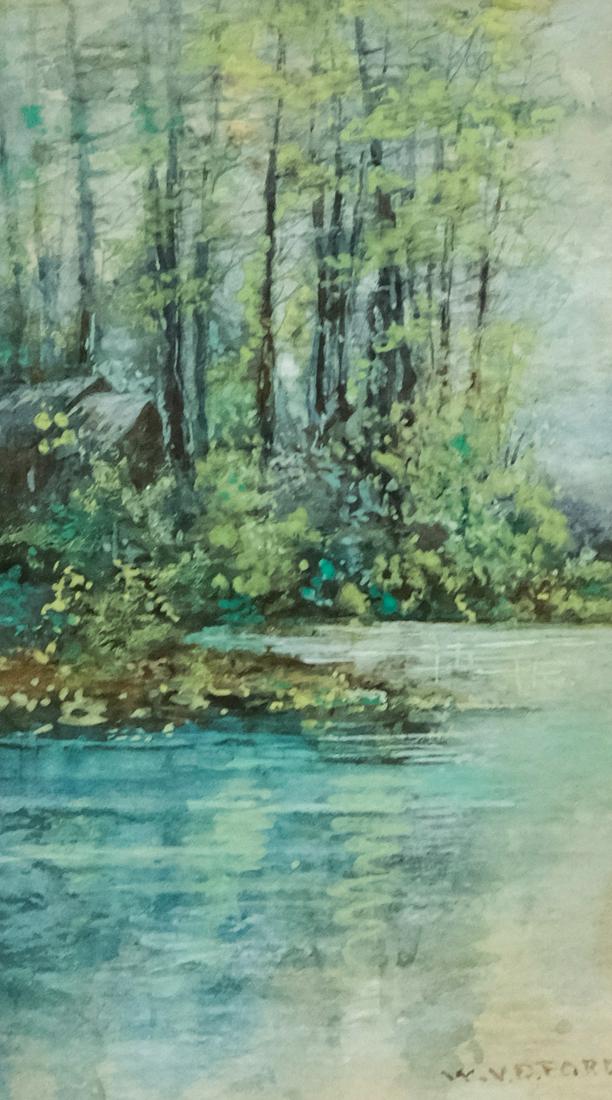 American School, Woods on the Water (1 of 5)