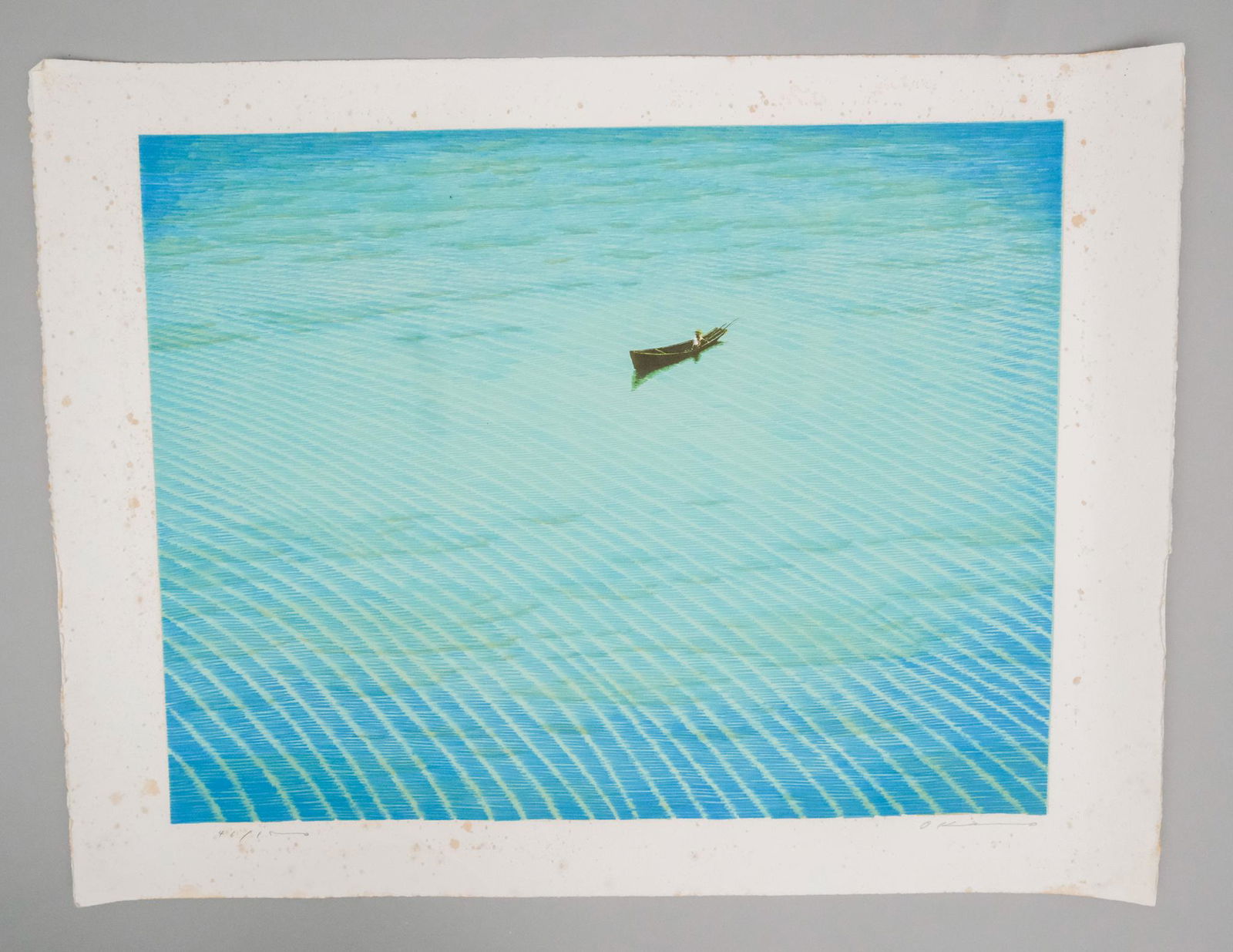 Lot of Bright Nature Scene Lithographs (4) (1 of 11)