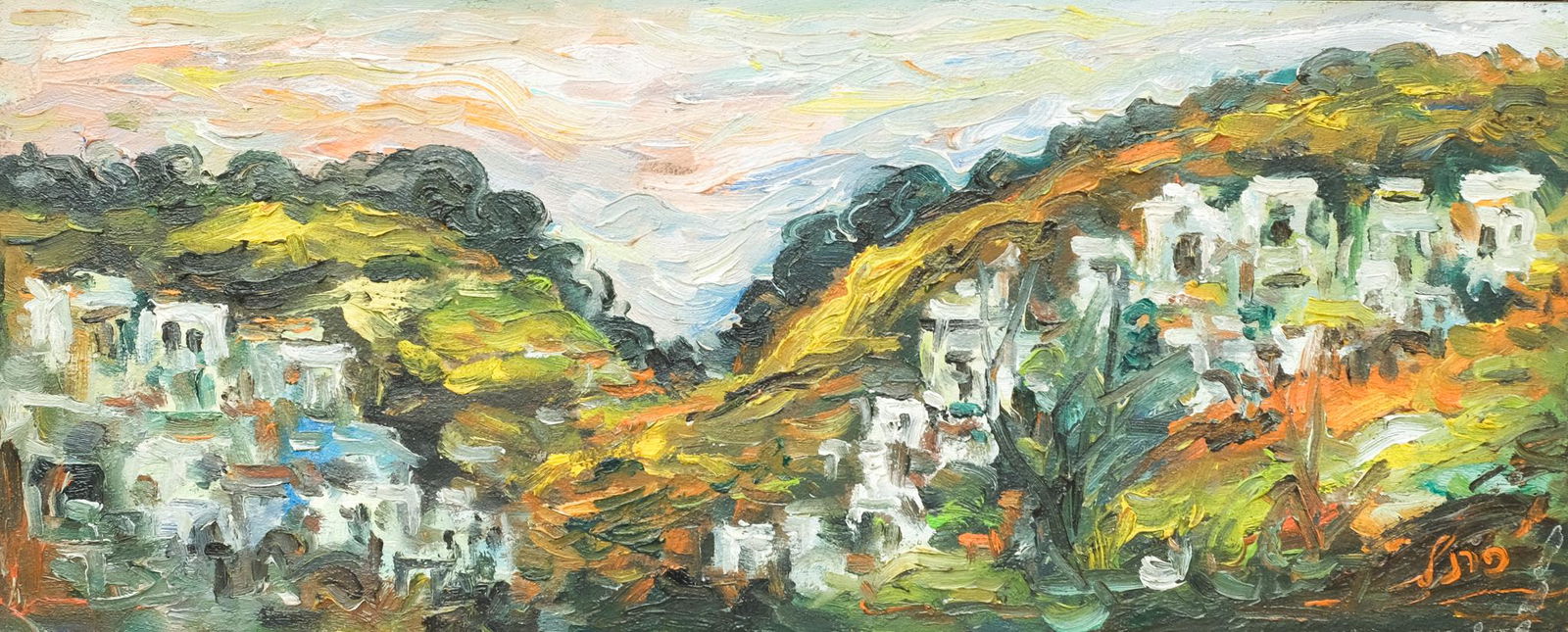 European School, Impressionist Landscape (1 of 6)