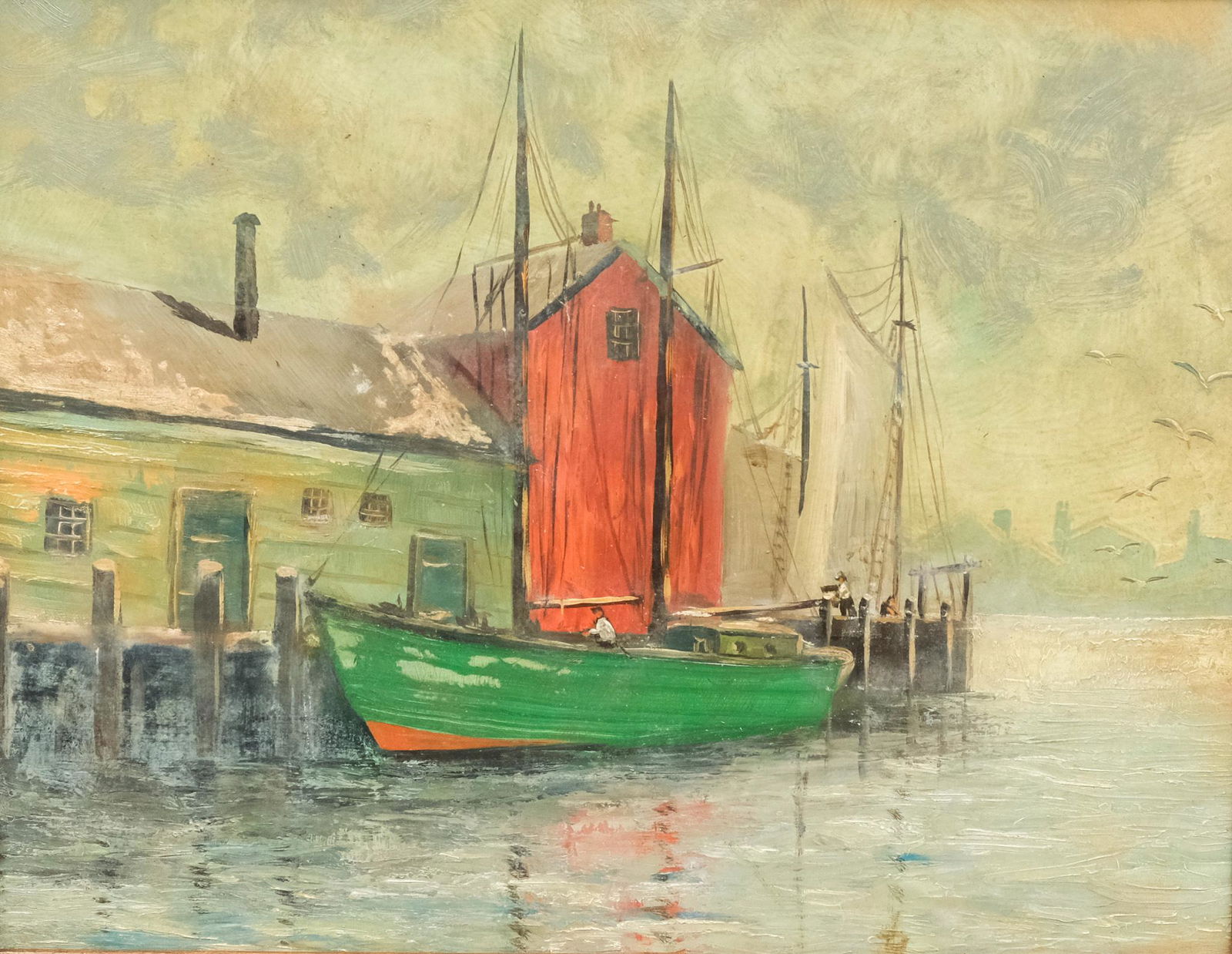 American School, Dock Scene (1 of 5)