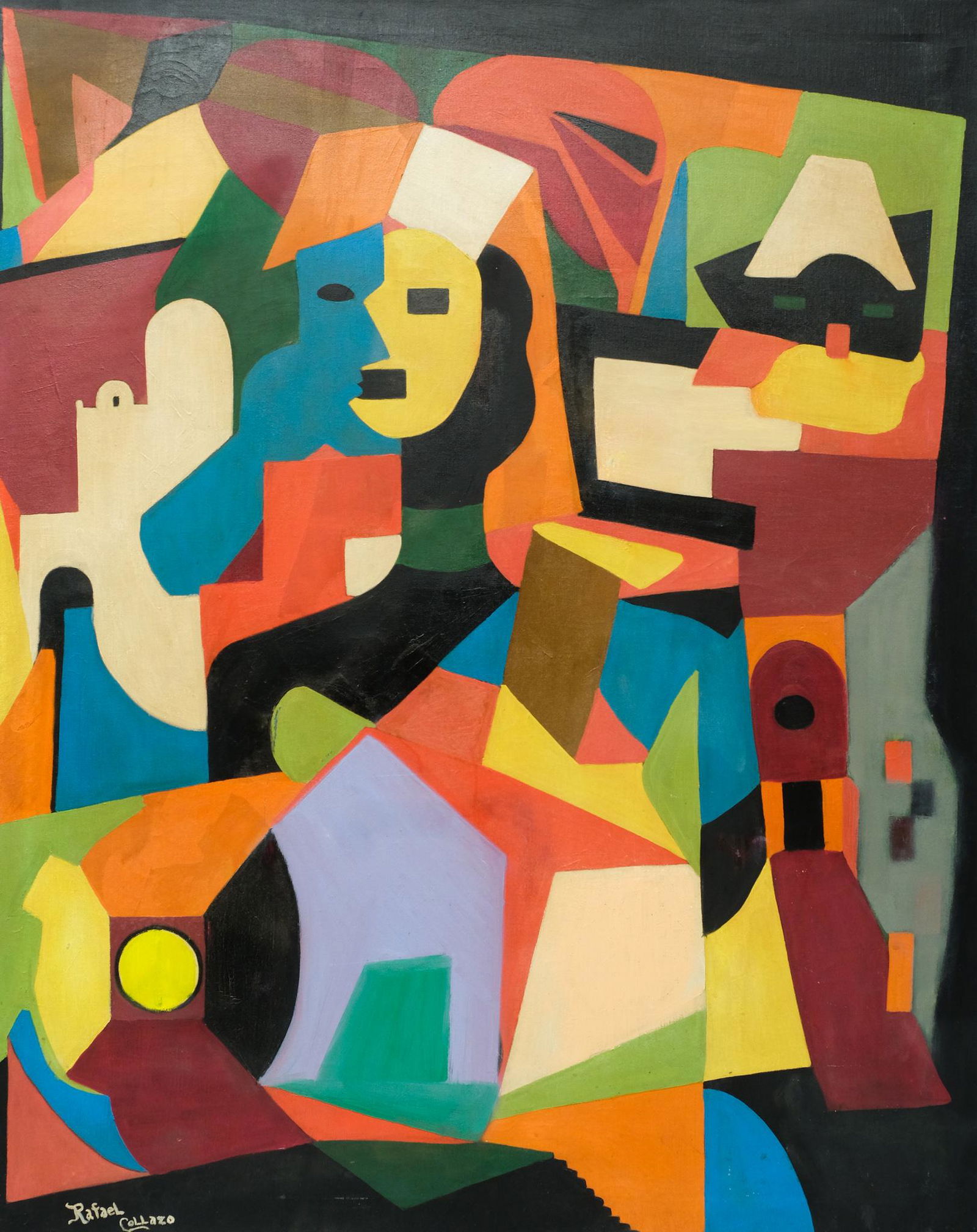 Rafael E. Collazo, Cubist Composition (1 of 5)