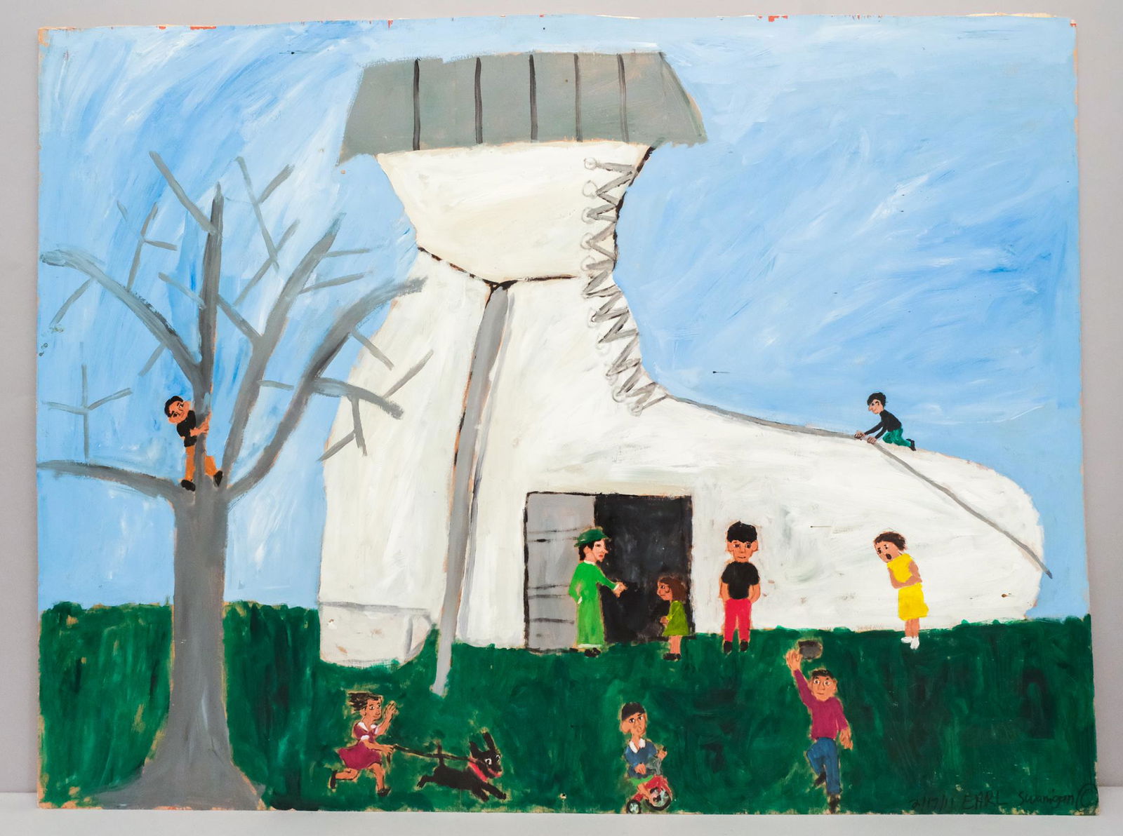 Earl Swanigan, Lived In A Shoe (1 of 6)