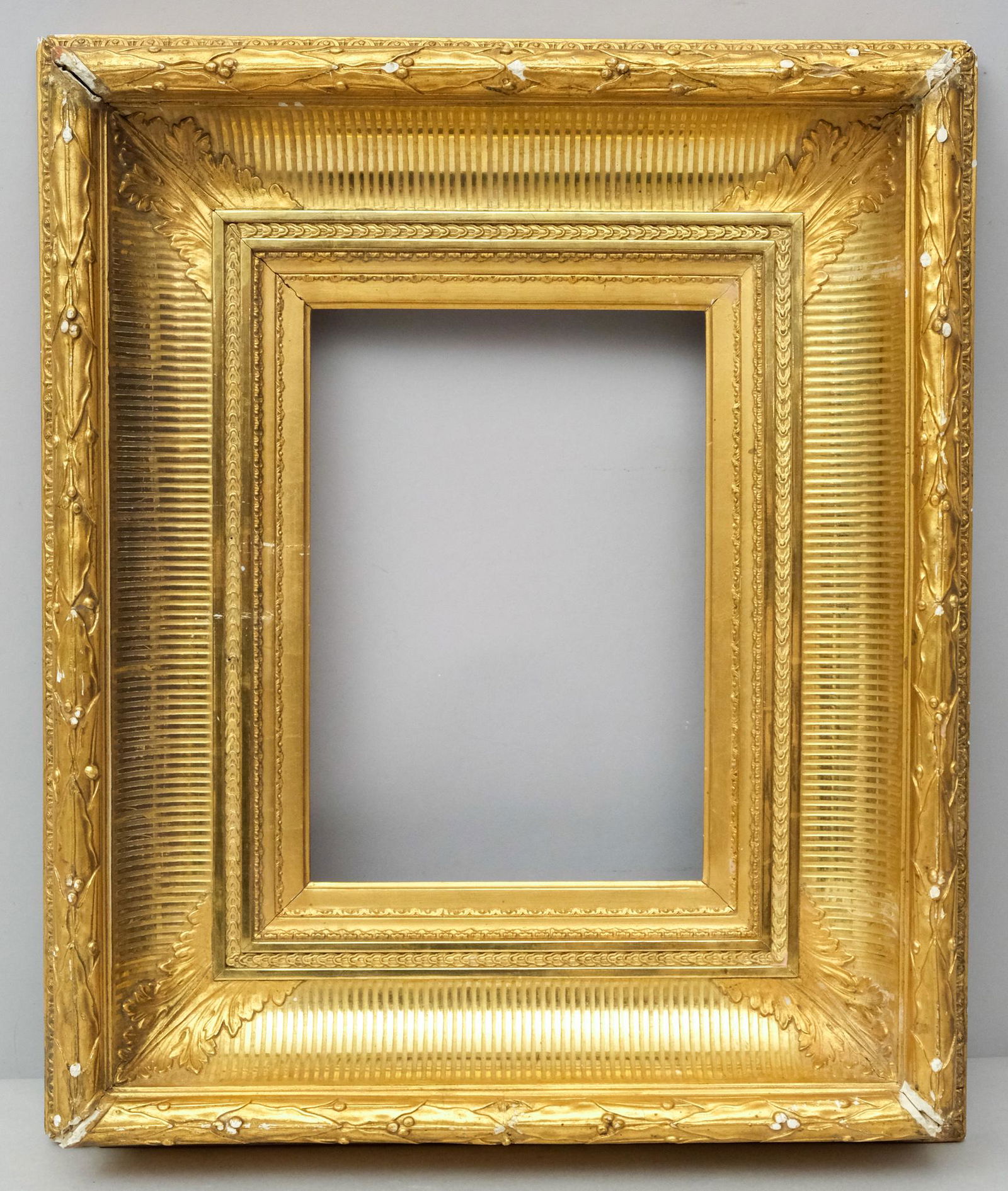 French Neoclassical Fluted Cove Frame (1 of 5)