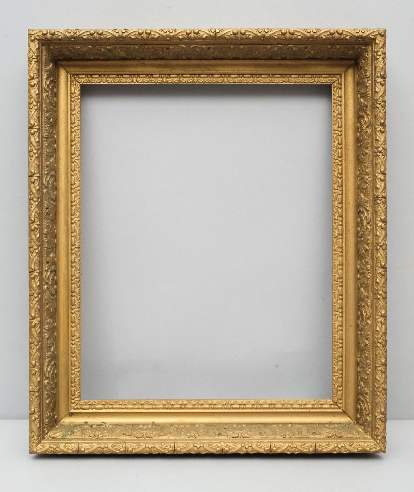 American Hudson River School Gilt Frame: American, ca. 1870, 19" x 22 1/2" overall, 14" x 18" rabbet, 2 1/2" molding.