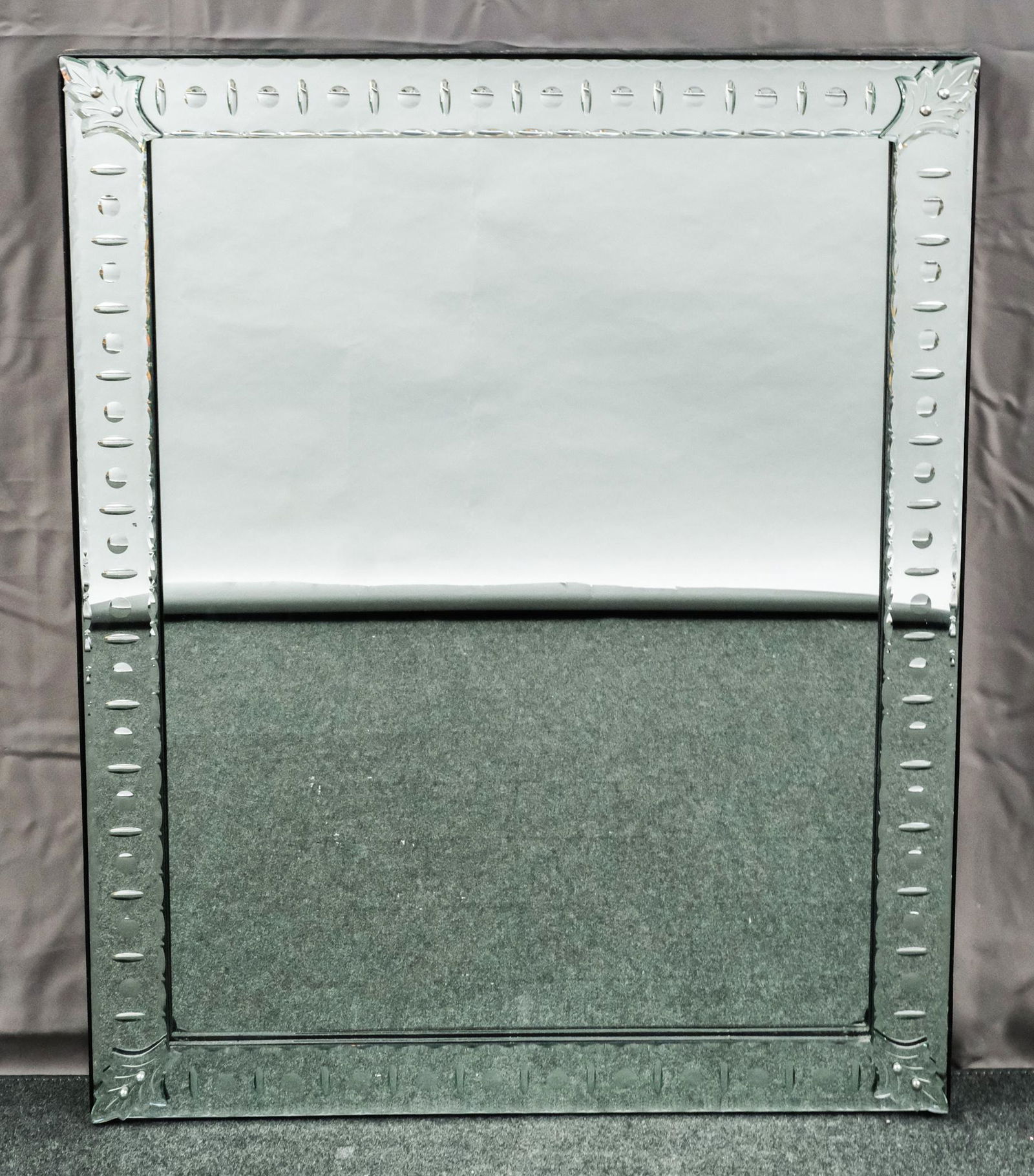 Large MCM Venetian Cut Glass Mirror (1 of 5)