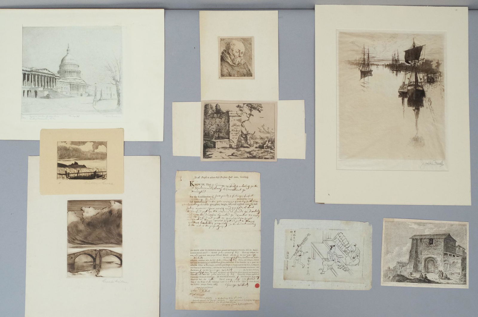 Lot of Prints & Ephemera (1 of 7)