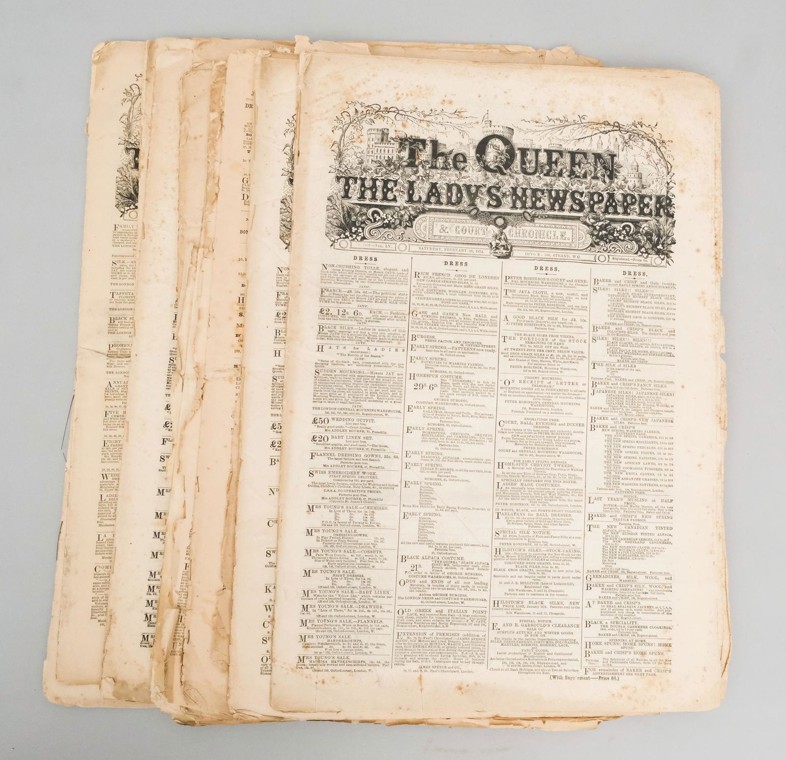 The Queen Lady's Newspaper Lot #2 (1 of 18)