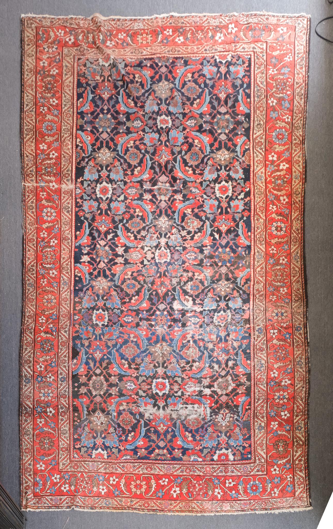Antique Room Size Herat Rug (1 of 16)
