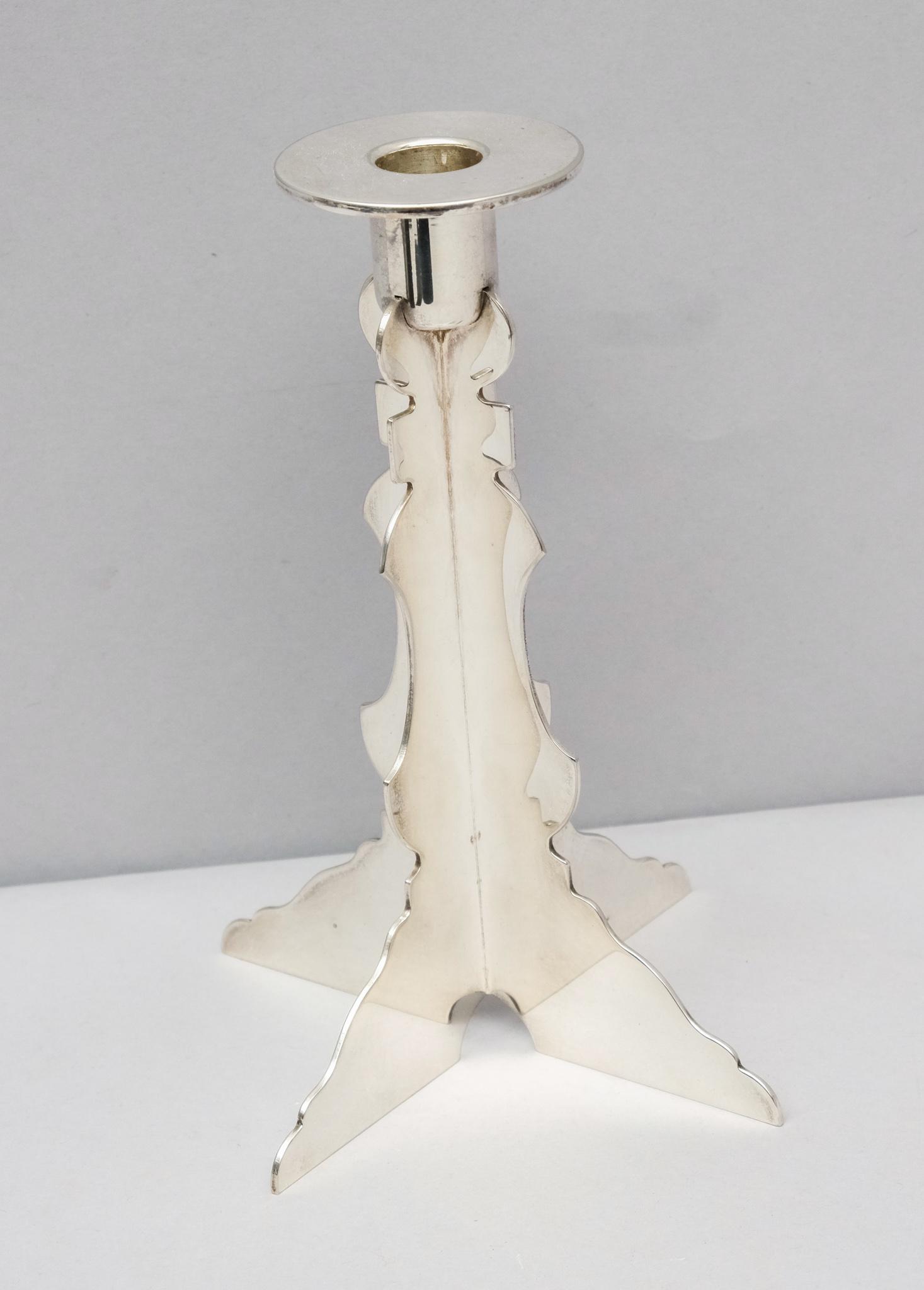 Robert Venturi Silverplate Swid Powell Candlestick (1 of 12)