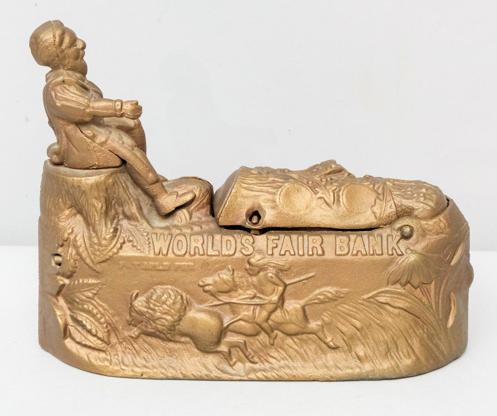 Columbus World's Fair Figural Bank (1 of 9)