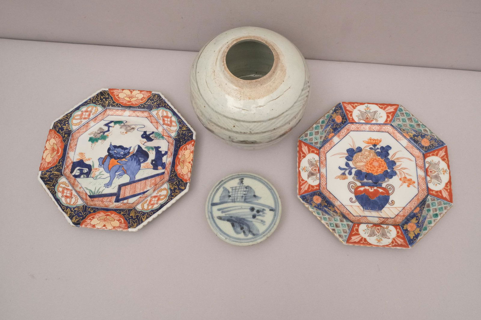 Group of Asian Porcelain & Pottery (1 of 4)