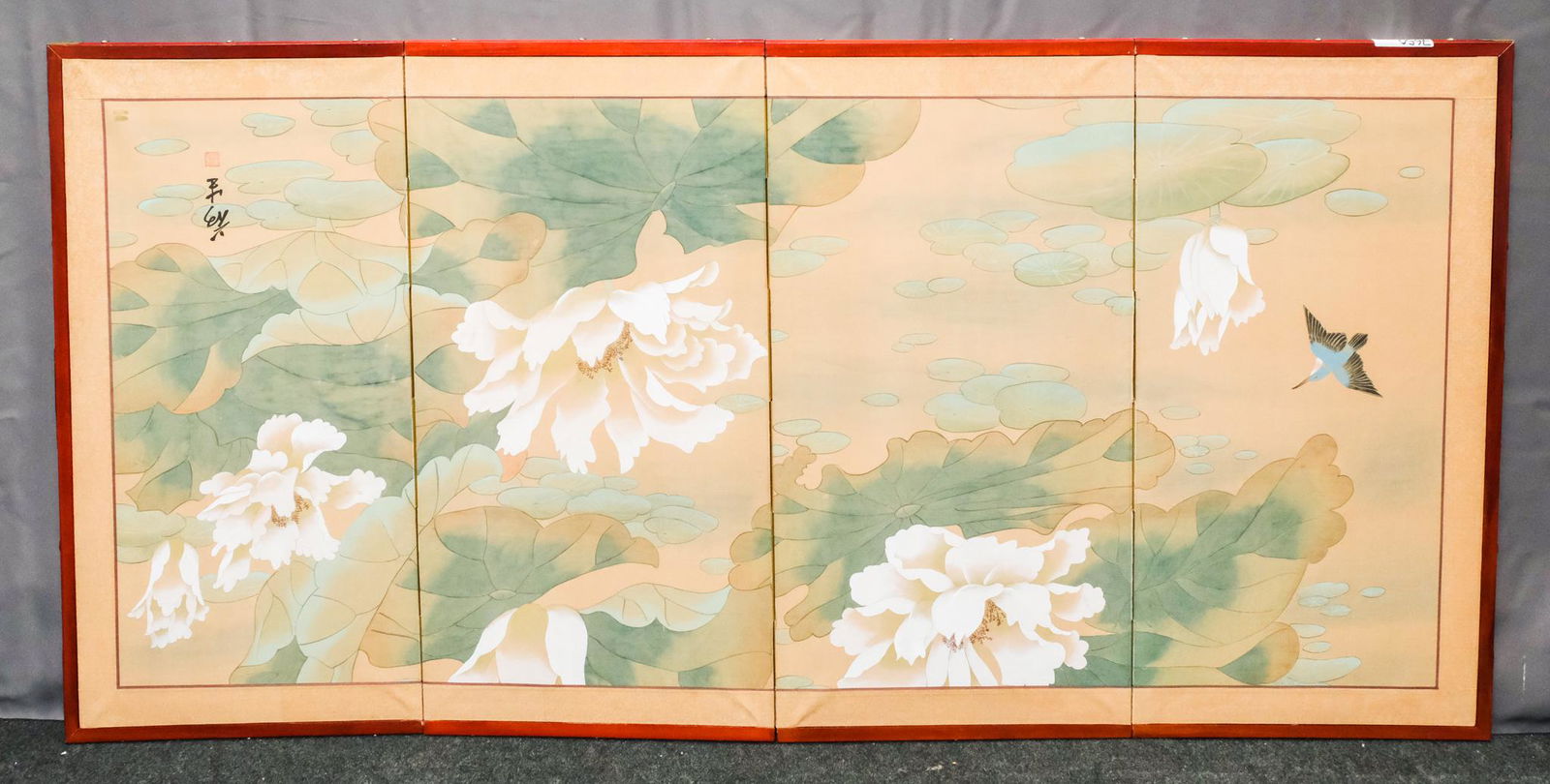 Four Panel Japanese Folding Screen (1 of 8)
