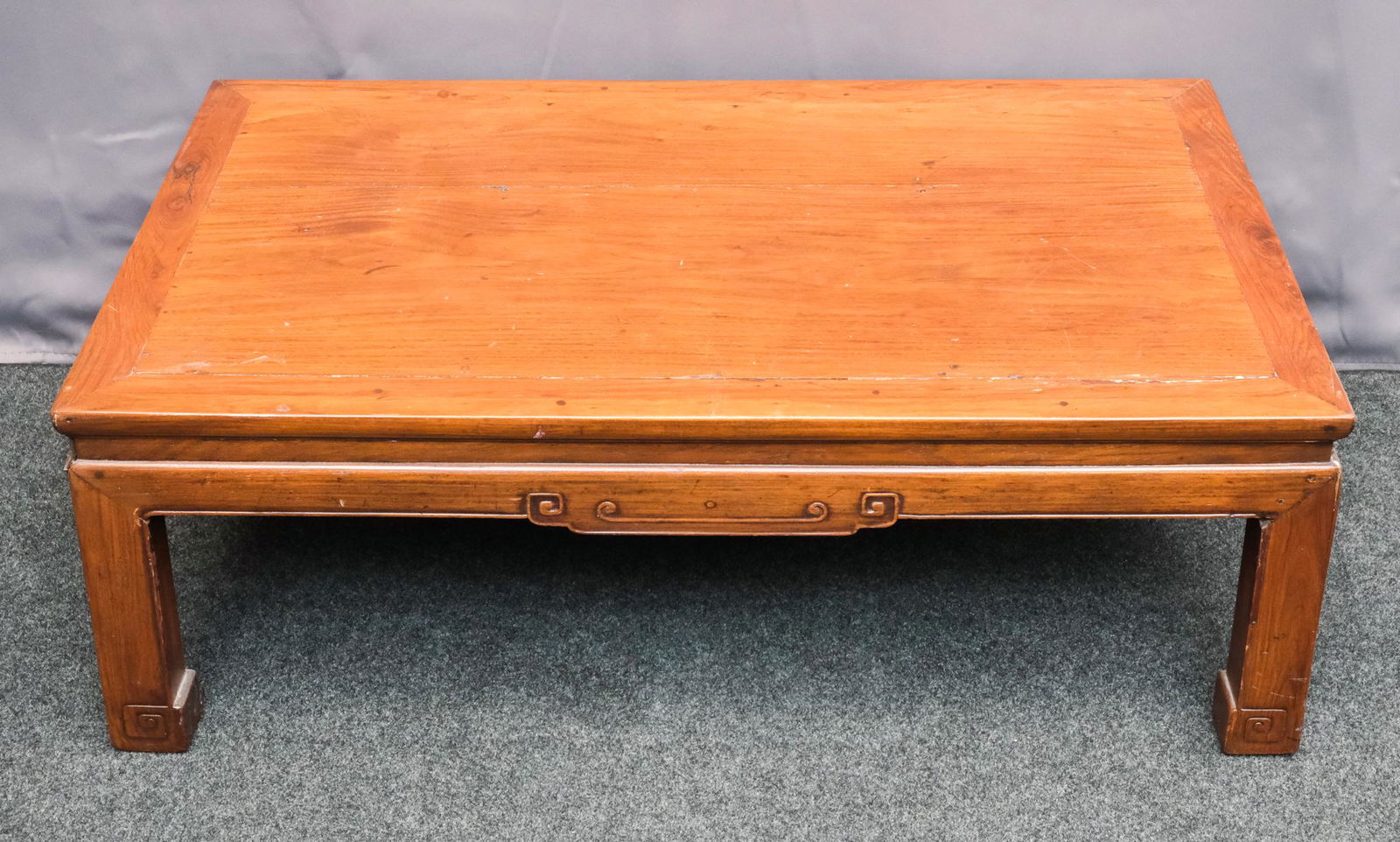 Antique Chinese Low Wooden Table (1 of 8)