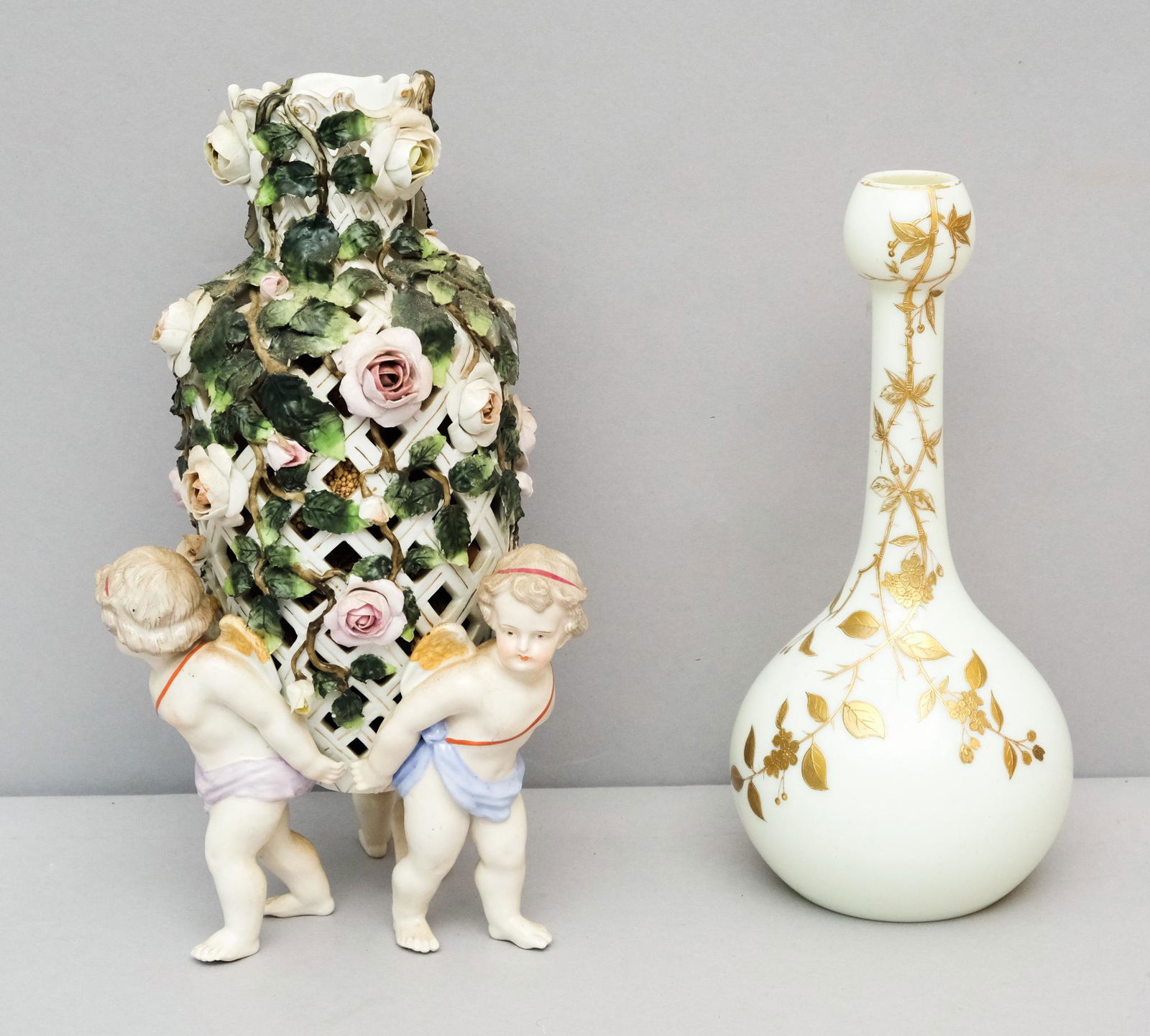 Lot of Sitzendorf and Other Porcelain (1 of 12)