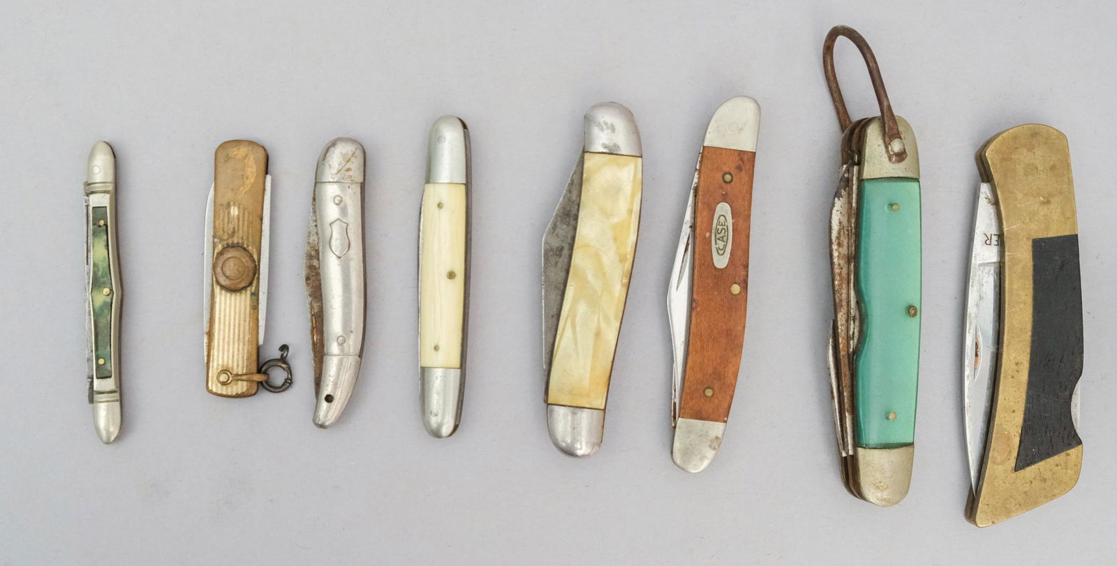Group of Antique Folding Pocket Knives (1 of 15)