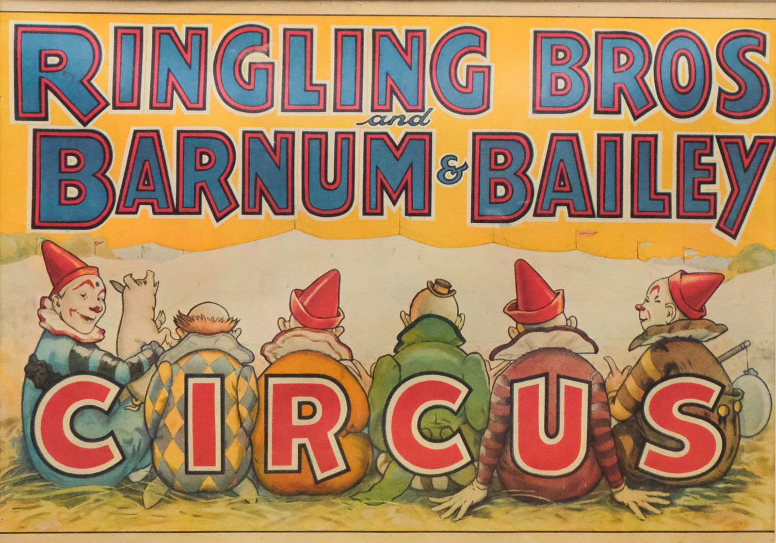 Vintage Barnum & Bailey Circus Poster (1 of 4)