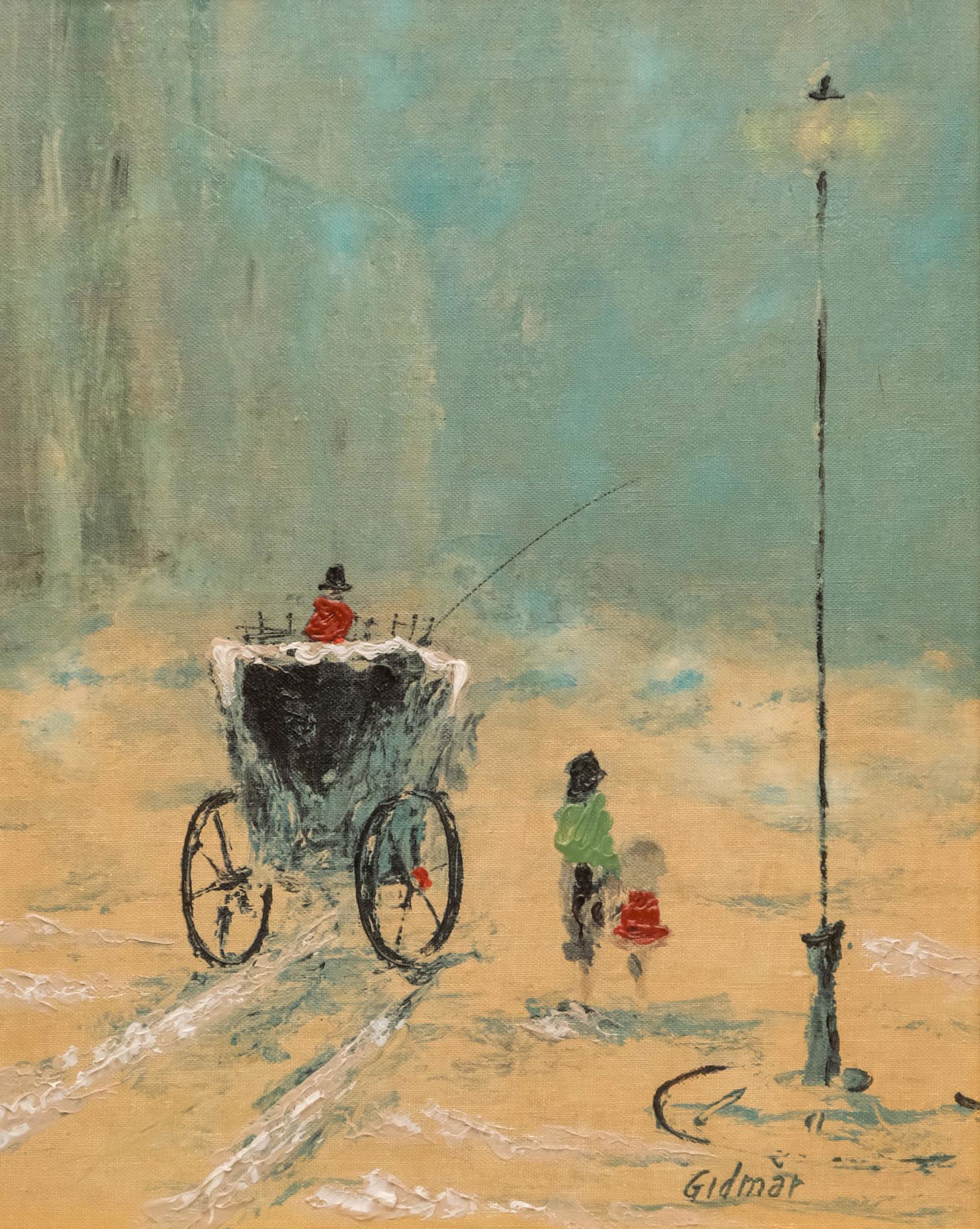 European School, Horse and Cart (1 of 5)