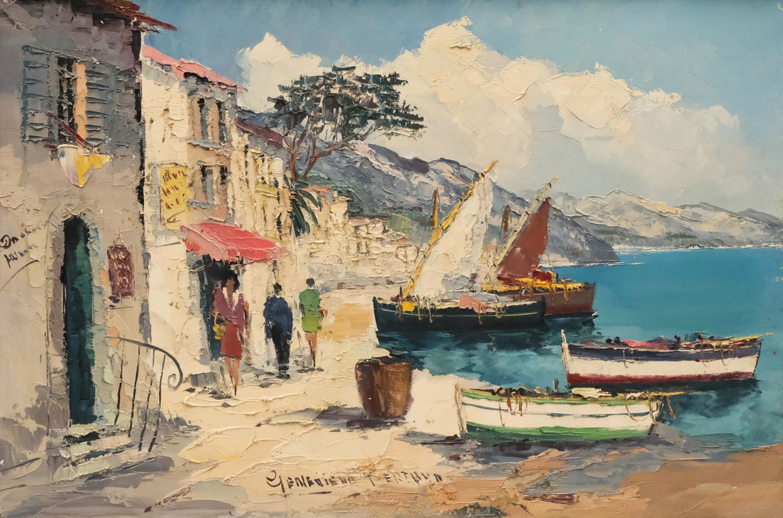 European School, Seaside Town (1 of 6)