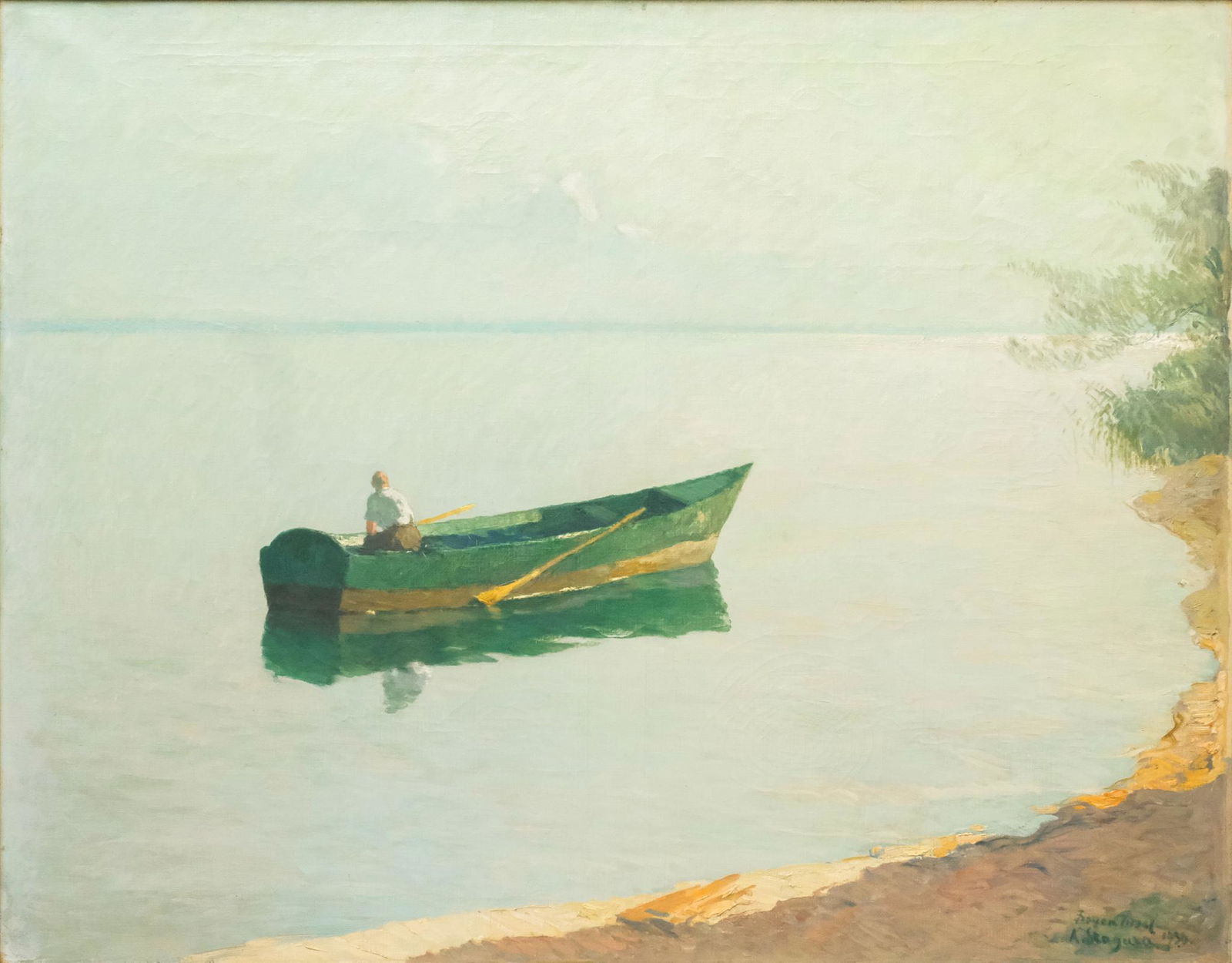 Albert Stagura, Alone on the Water (1 of 6)