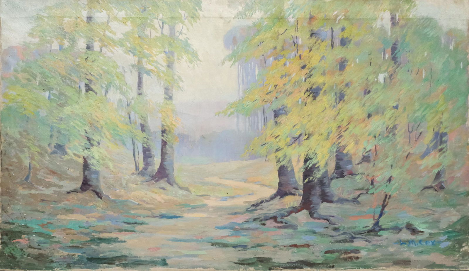 Lyda Maud Cox, Impressionist Landscape (1 of 5)
