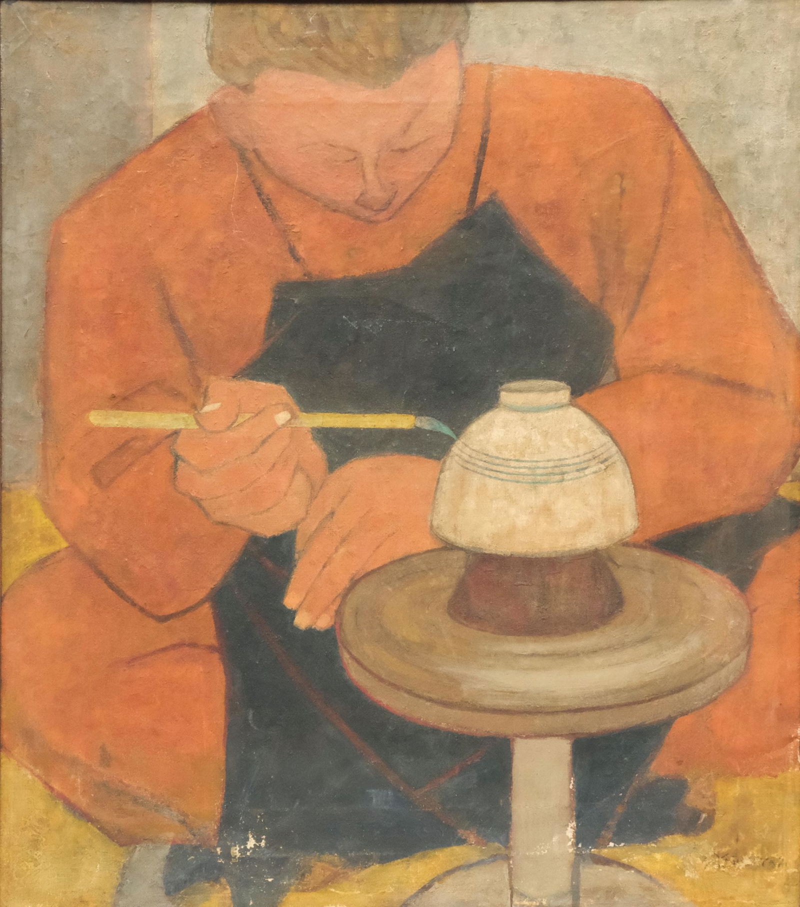 Russian School, Potter at the Wheel (1 of 7)