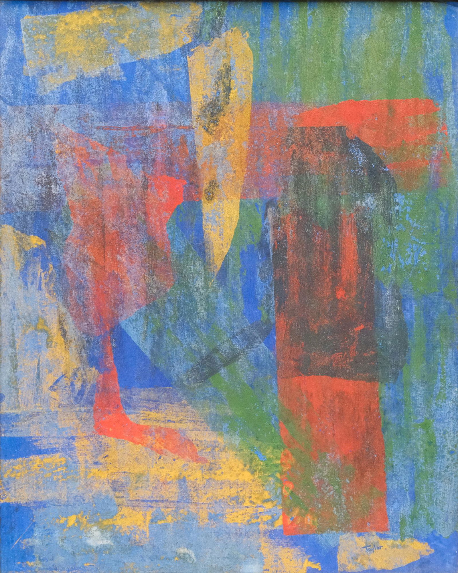 American School, Abstract in Primary Colors (1 of 6)