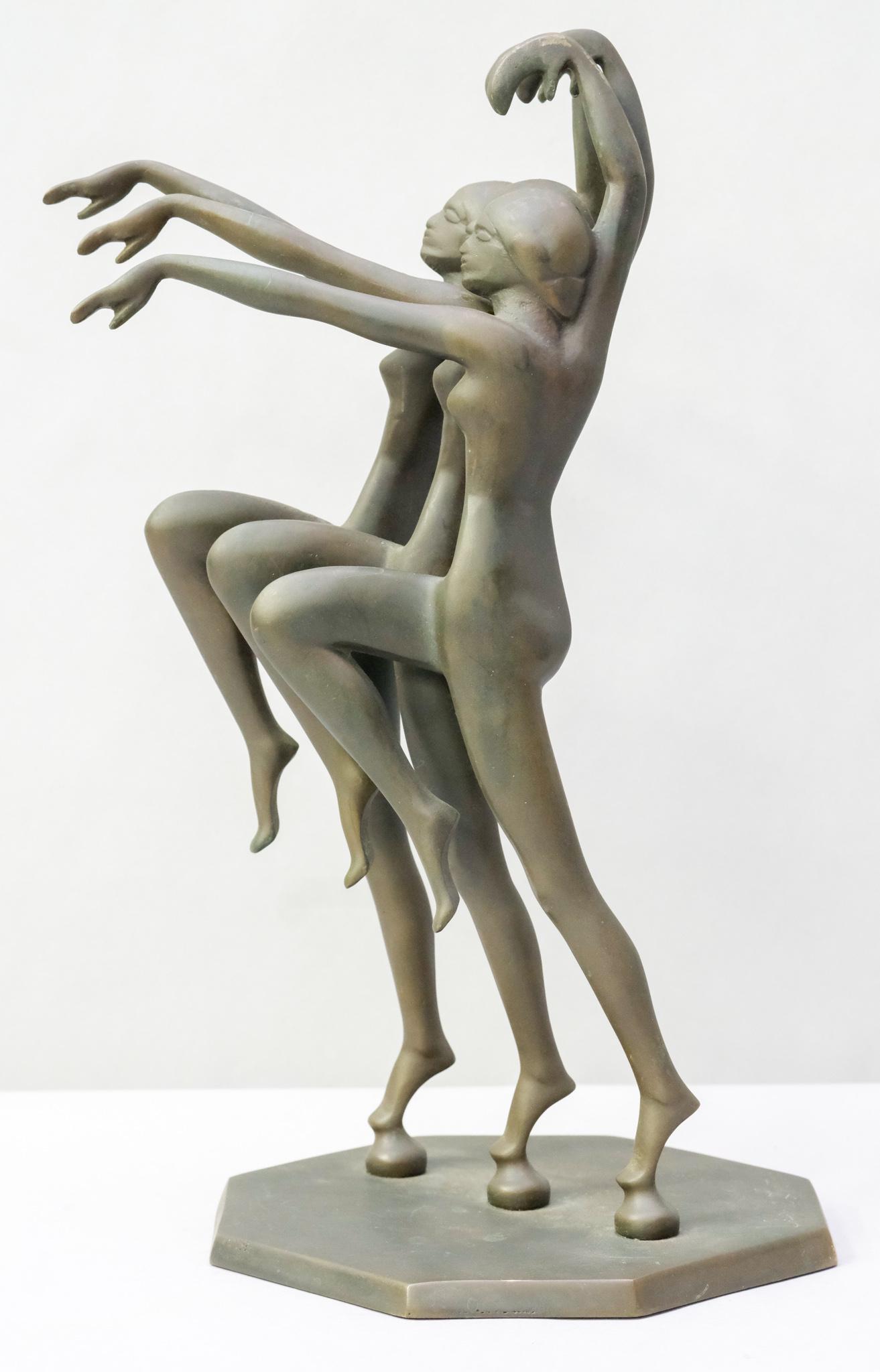 Henri Lautier, Three Dancers Bronze (1 of 12)