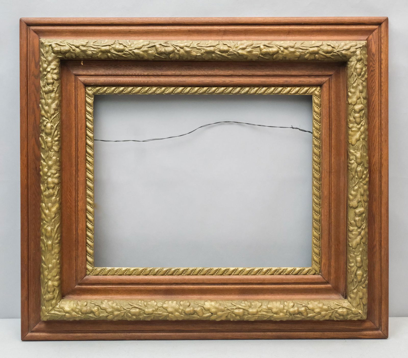 Aesthetic Movement Gilt and Oak Frame (1 of 5)