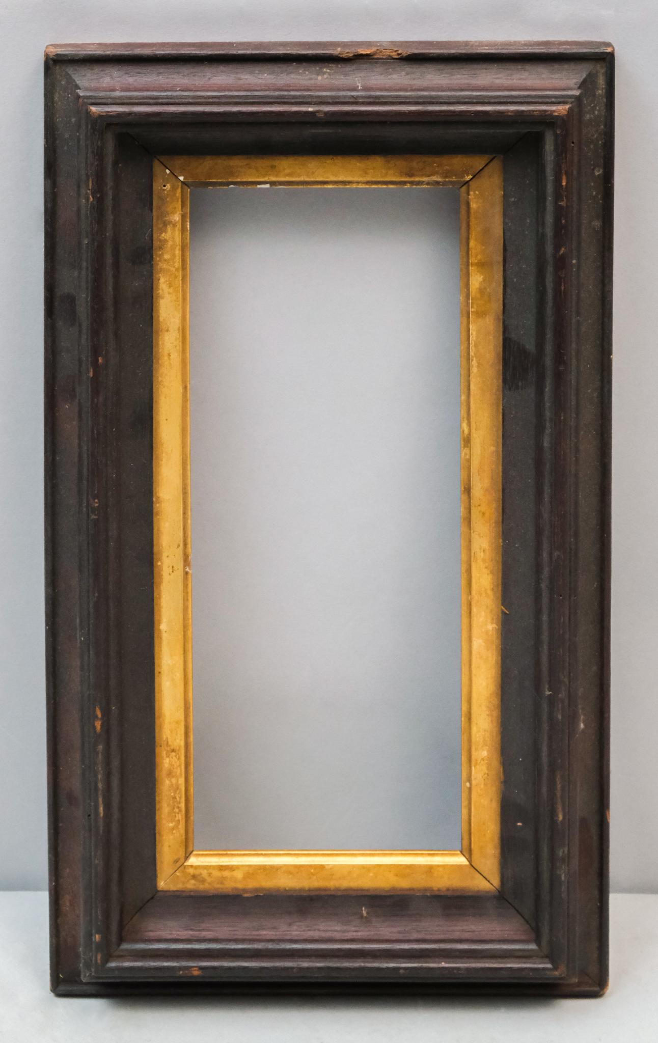 American Walnut Frame with Gilt Liner (1 of 5)