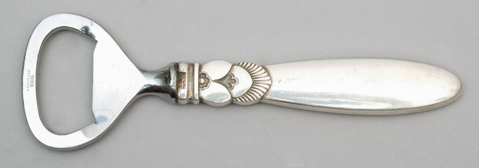 Georg Jensen, "Cactus" Pattern Bottle Opener (1 of 6)