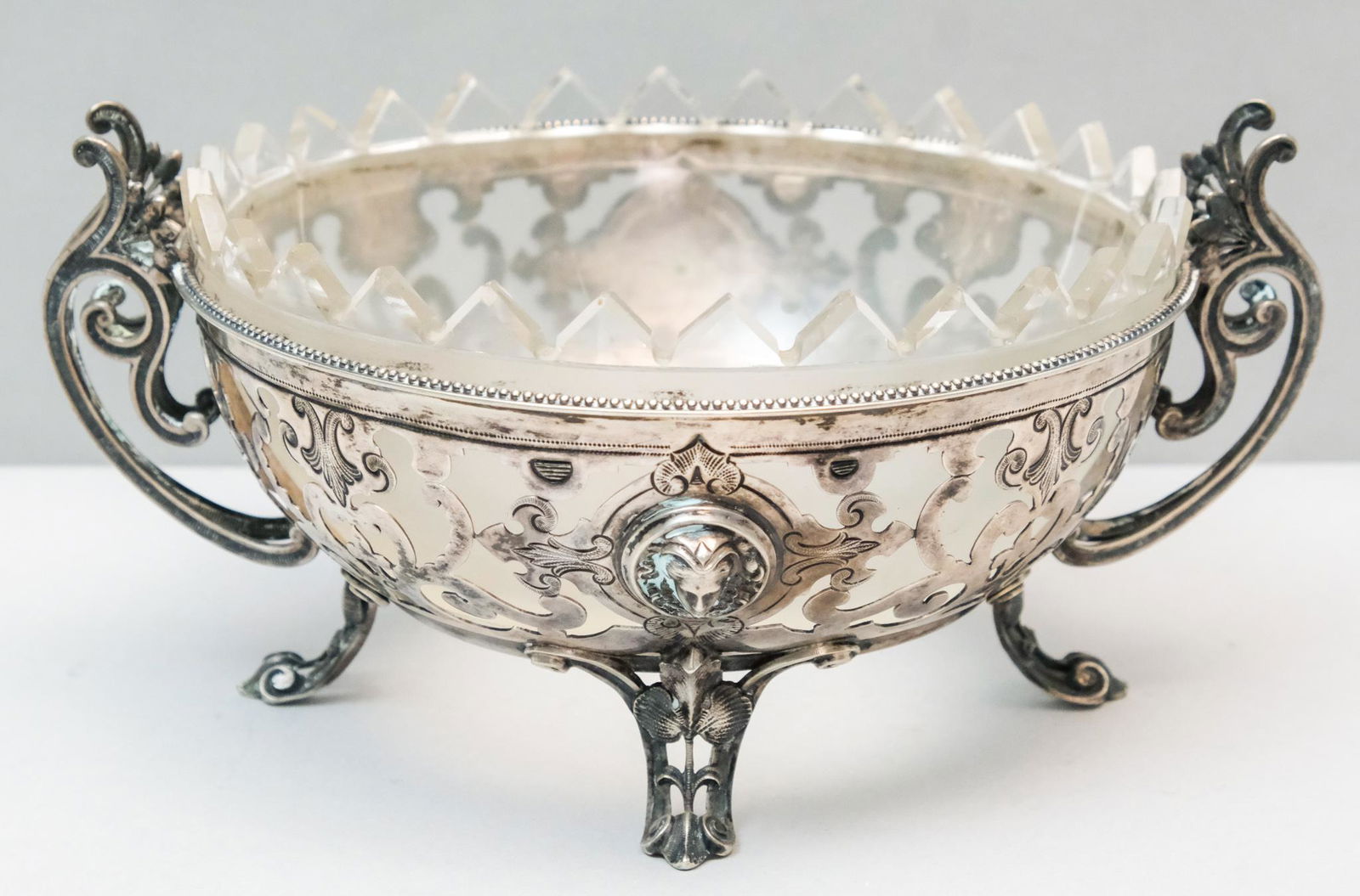 Scottish Sterling Silver & Cut Glass Bowl (1 of 10)