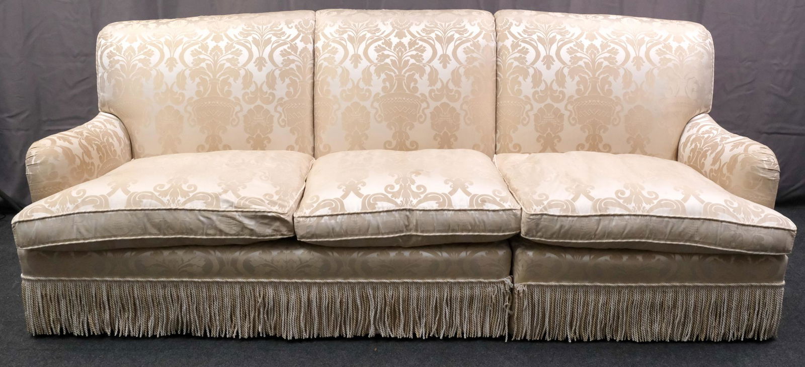 White Two-Piece Sectional Couch (1 of 8)