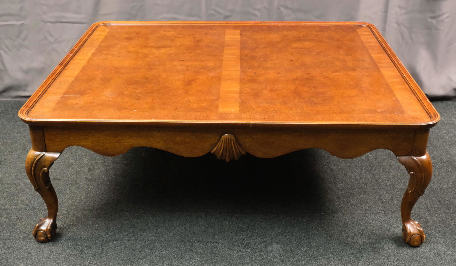 Henredon Burlwood Coffee Table (1 of 8)
